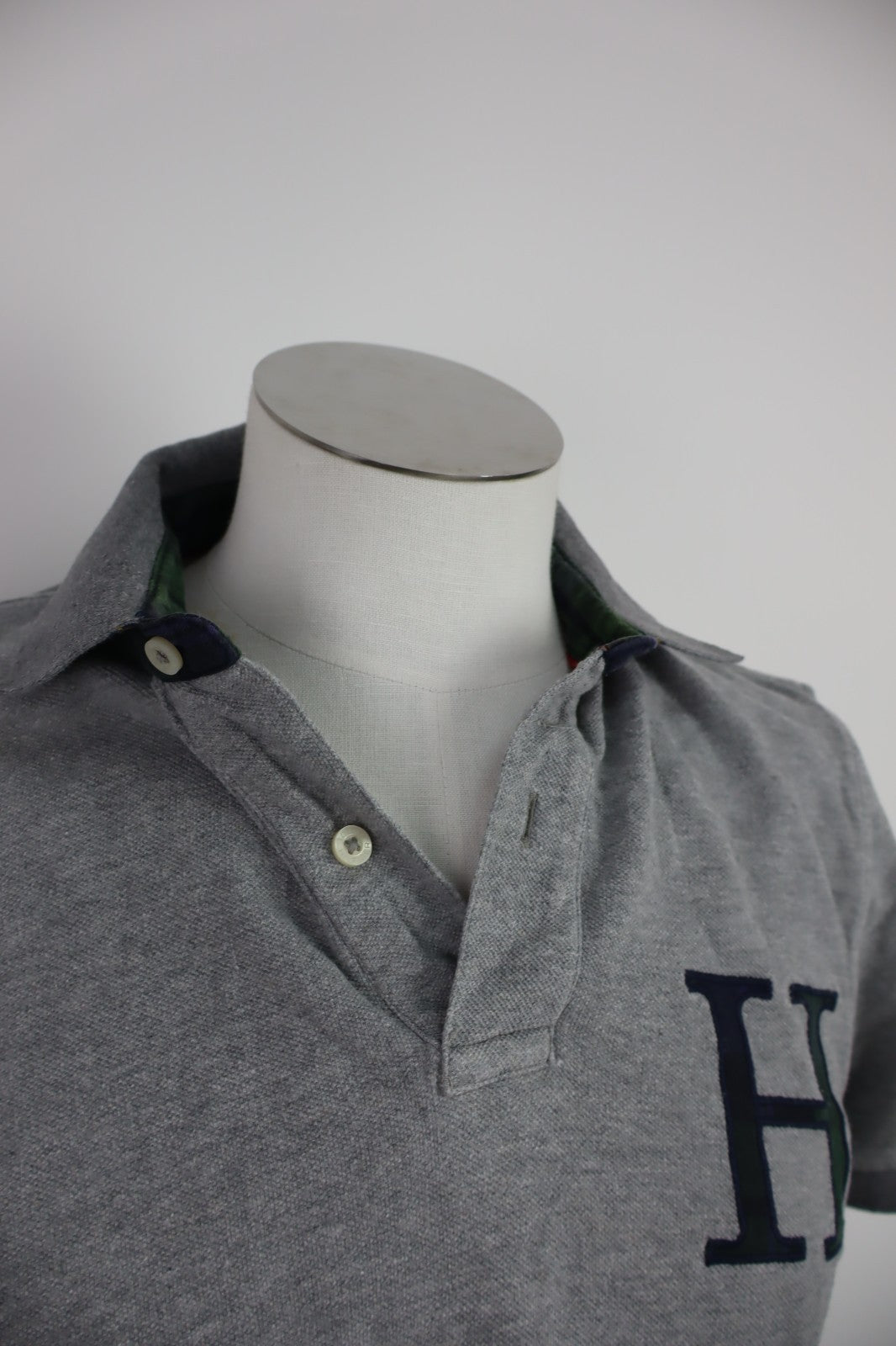 TOMMY HILFIGER POLO MAGLIA UOMO TG M MAN COTONE SHIRT CASUAL VINTAGE