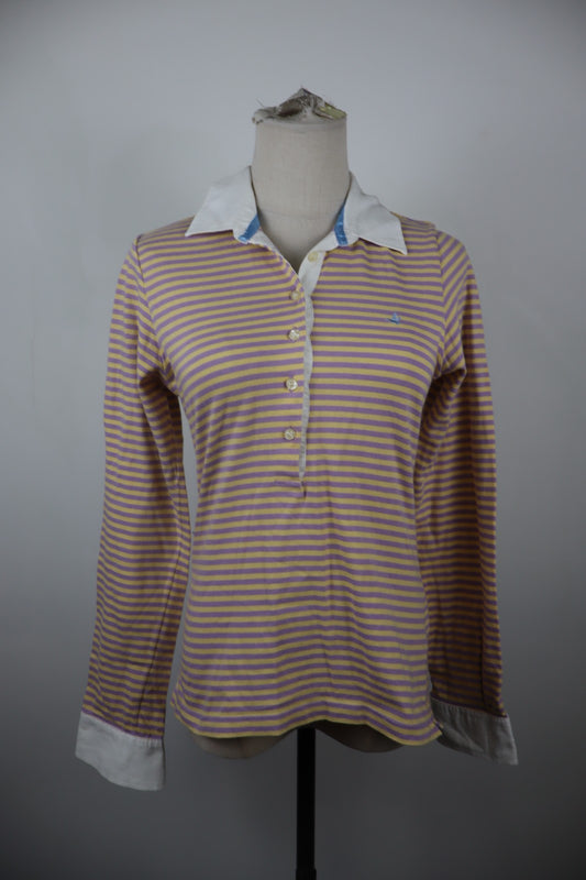 BROOKSFIELD MAGLIA POLO DONNA COTONE TG. 44 WOMAN SHIRT CASUAL VINTAGE COTTON