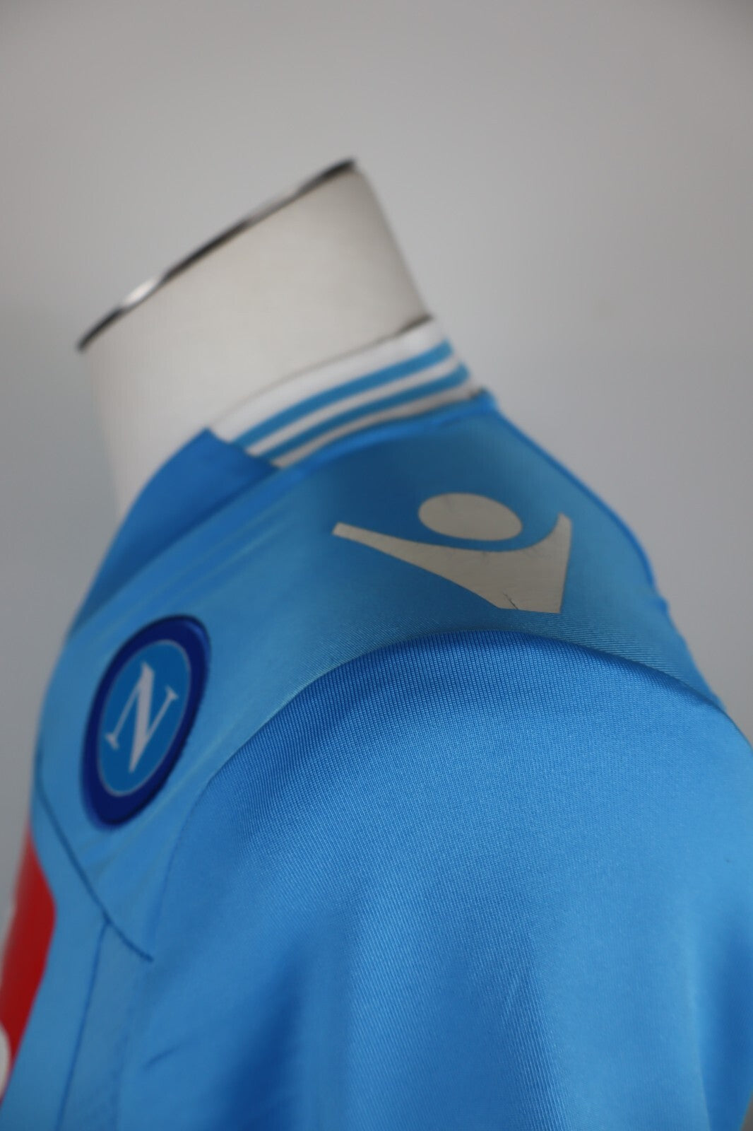 MACRON NAPOLI MAGLIA CALCIO UOMO Tg L SOCCER TRIKOT MAN JERSEY SPORT 2012/13