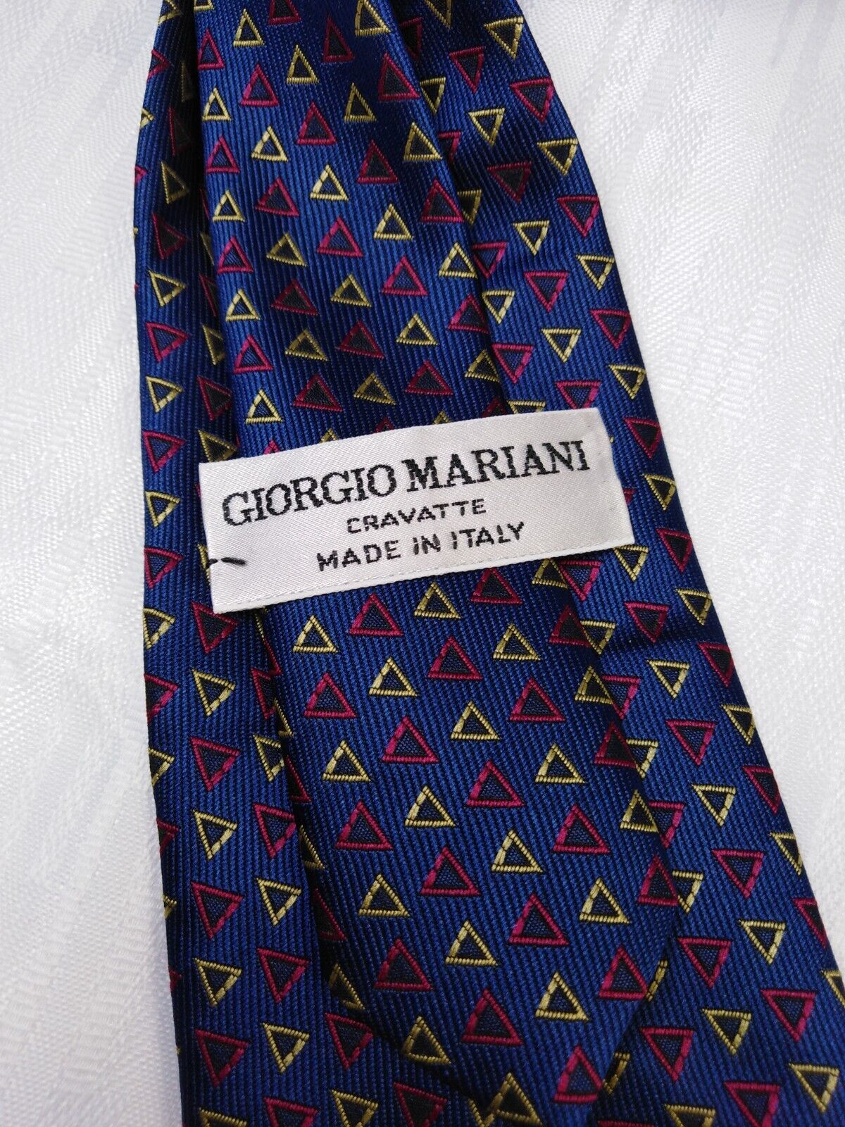 GIORGIO MARIANI 100% SETA SILK TIE CRAVATTA NECKTIE ITALY VINTAGE