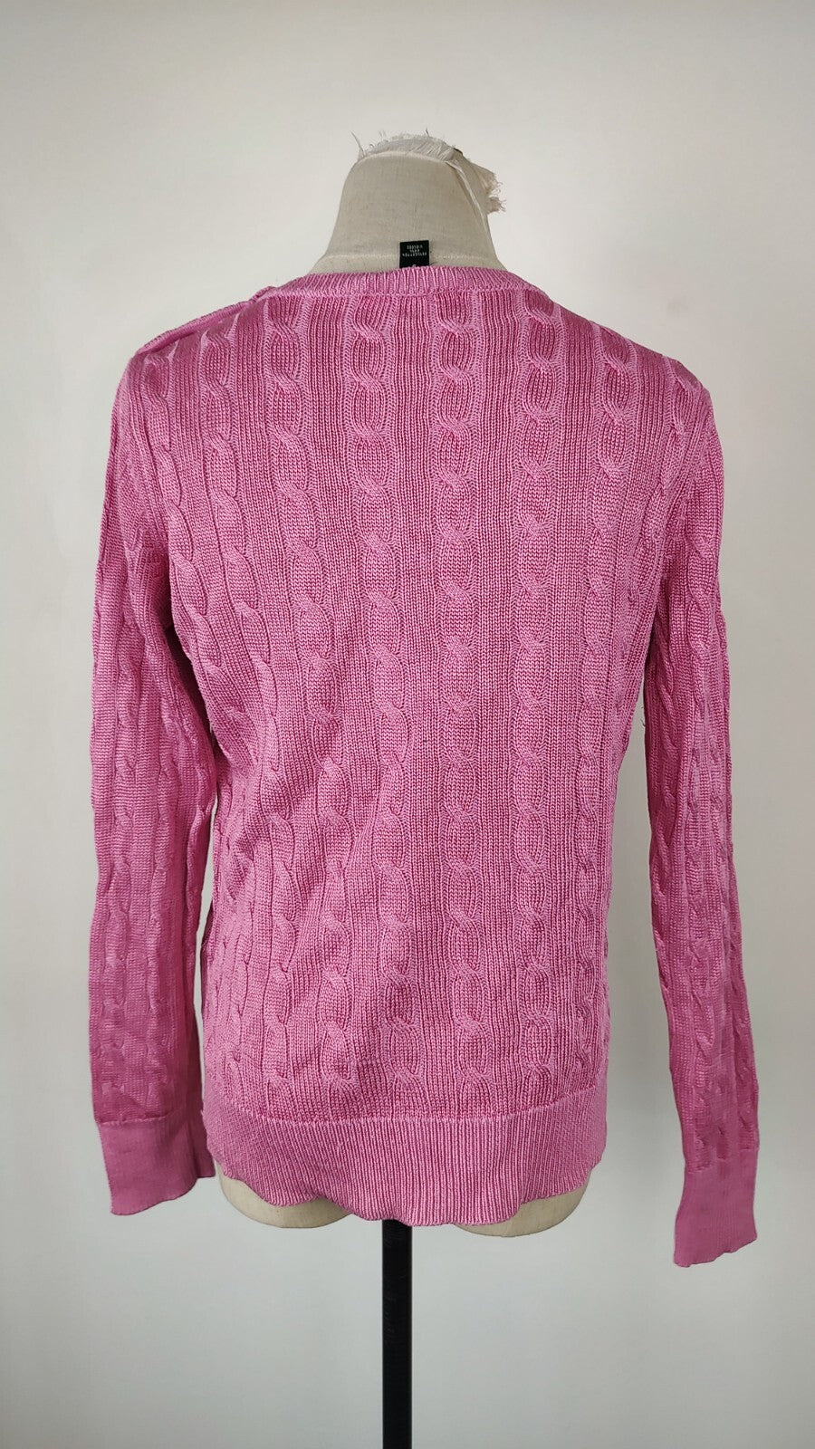 POLO RALPH LAUREN MAGLIONE COTONE DONNA TG S WOMAN CASUAL SWEATER ITALY