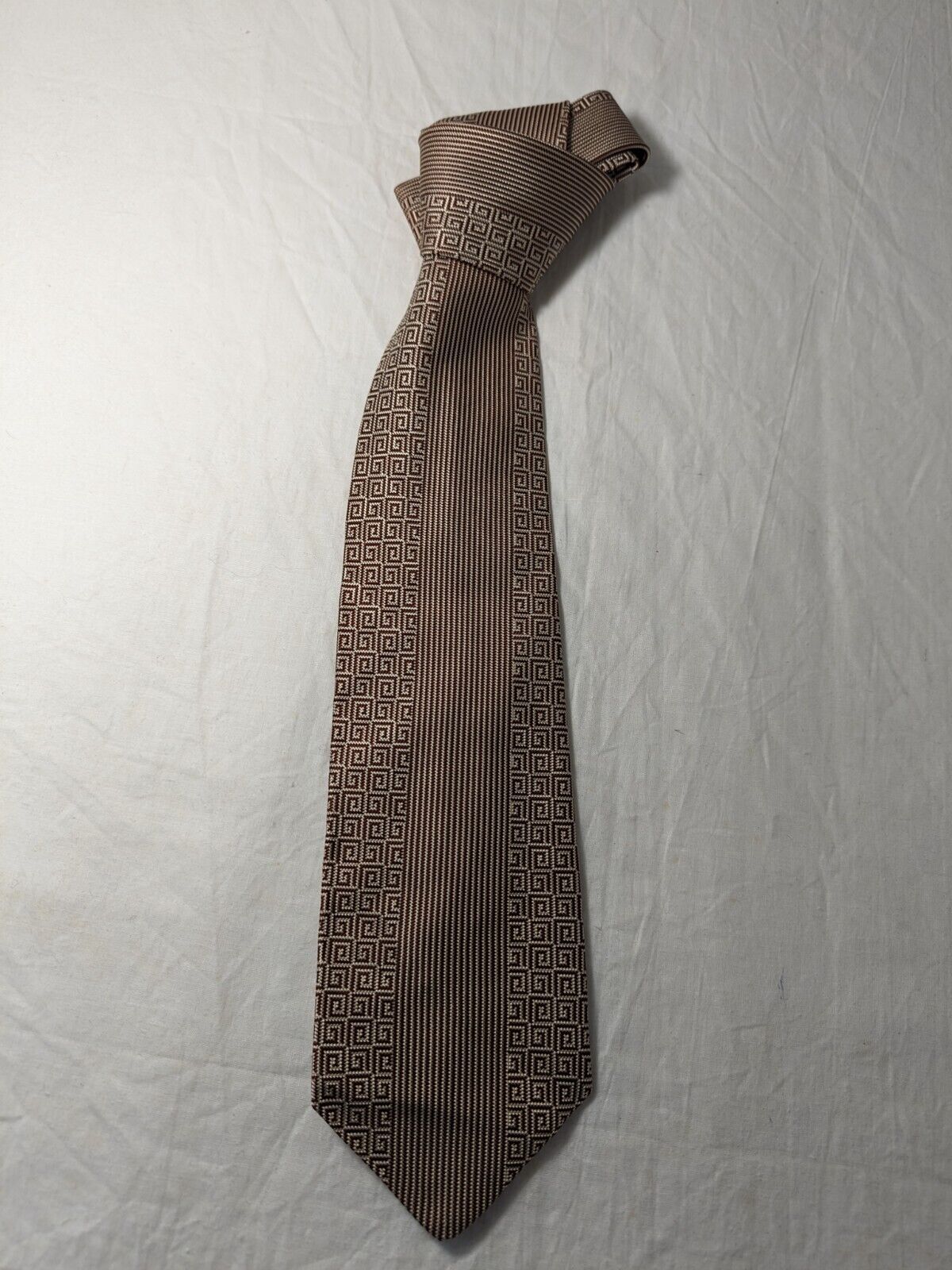 MARIO VALENTINO NAPOLI 100% SILK TIE SETA CRAVATTA NECKTIE MADE IN ITALY