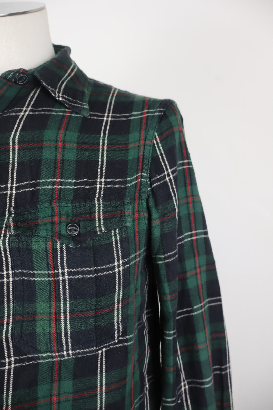 RALPH LAUREN DENIM & SUPPLY CAMICIA COTONE SHIRT UOMO TG XS MAN VINTAGE CASUAL