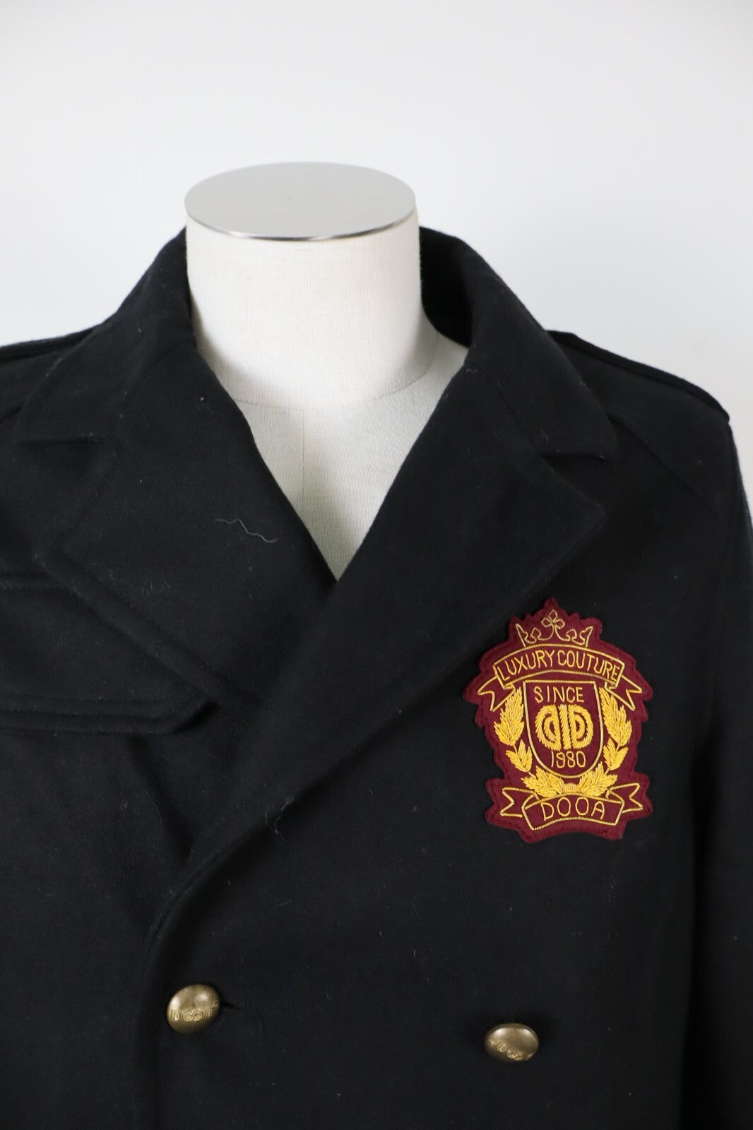 DOOA GIUBBINO IMBOTTITO CAPPOTTO LANA UOMO  Tg L MAN CASUAL VINTAGE JACKET