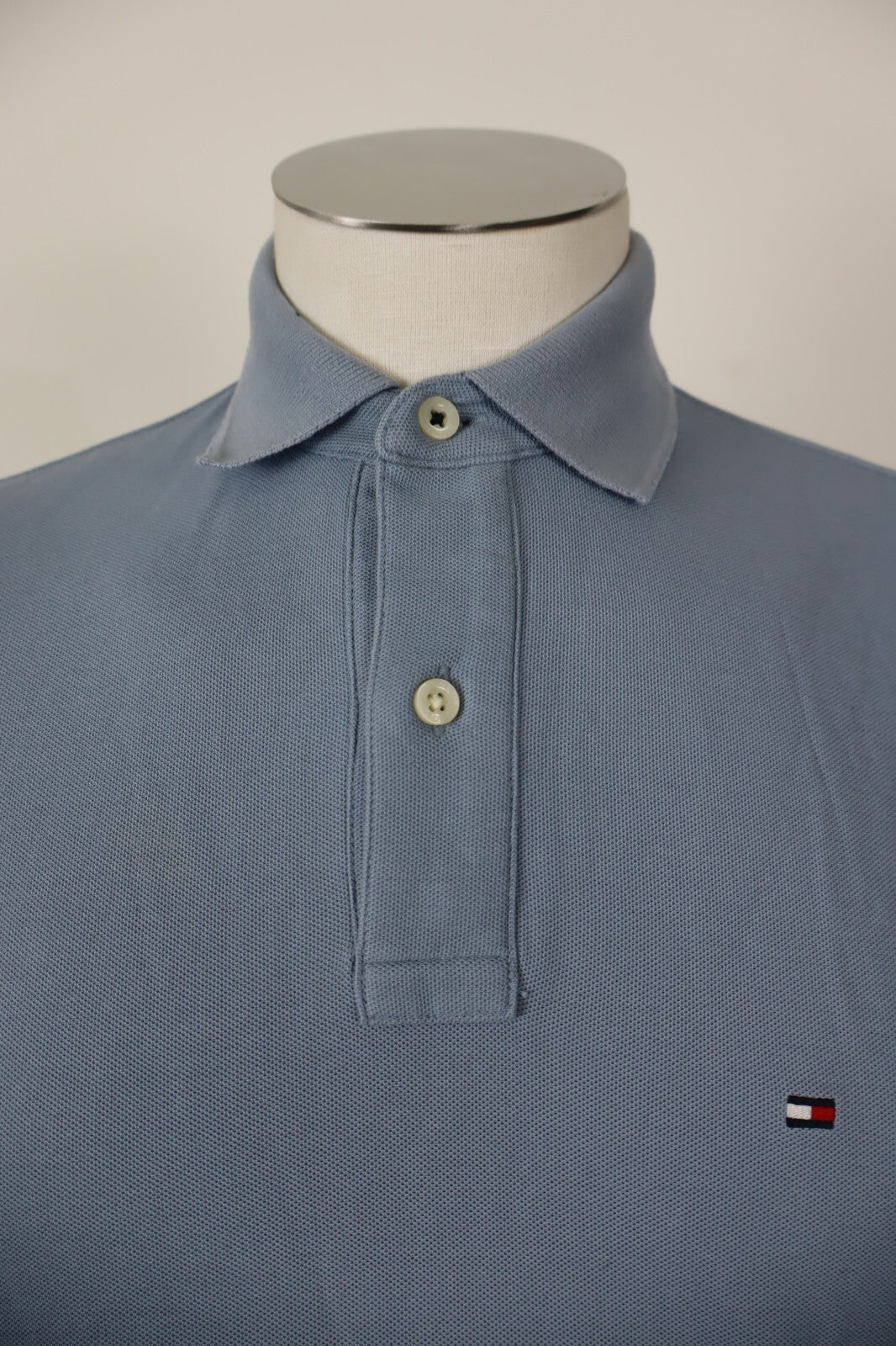 TOMMY HILFIGER MAGLIA POLO UOMO TG. XS MAN T-SHIRT CASUAL VINTAGE