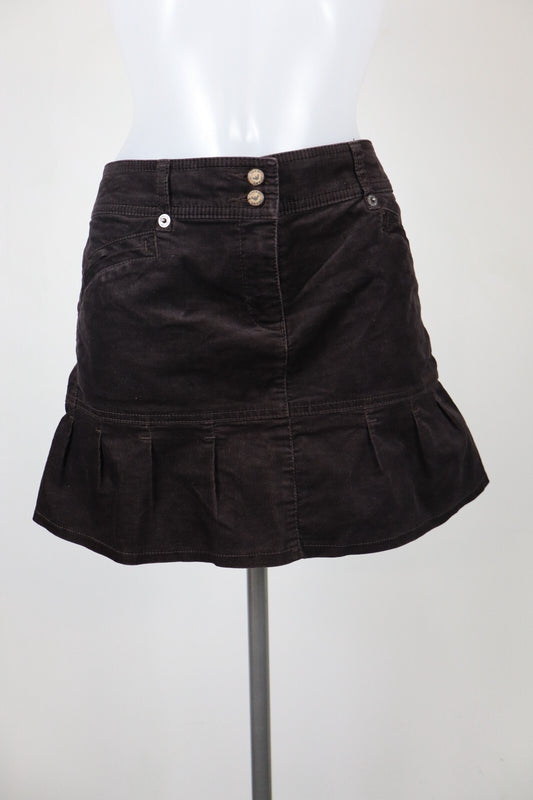 ARMANI JEANS GONNA DONNA WOMAN SKIRT Tg. 42 CASUAL MADE IN ITALY VELLUTO