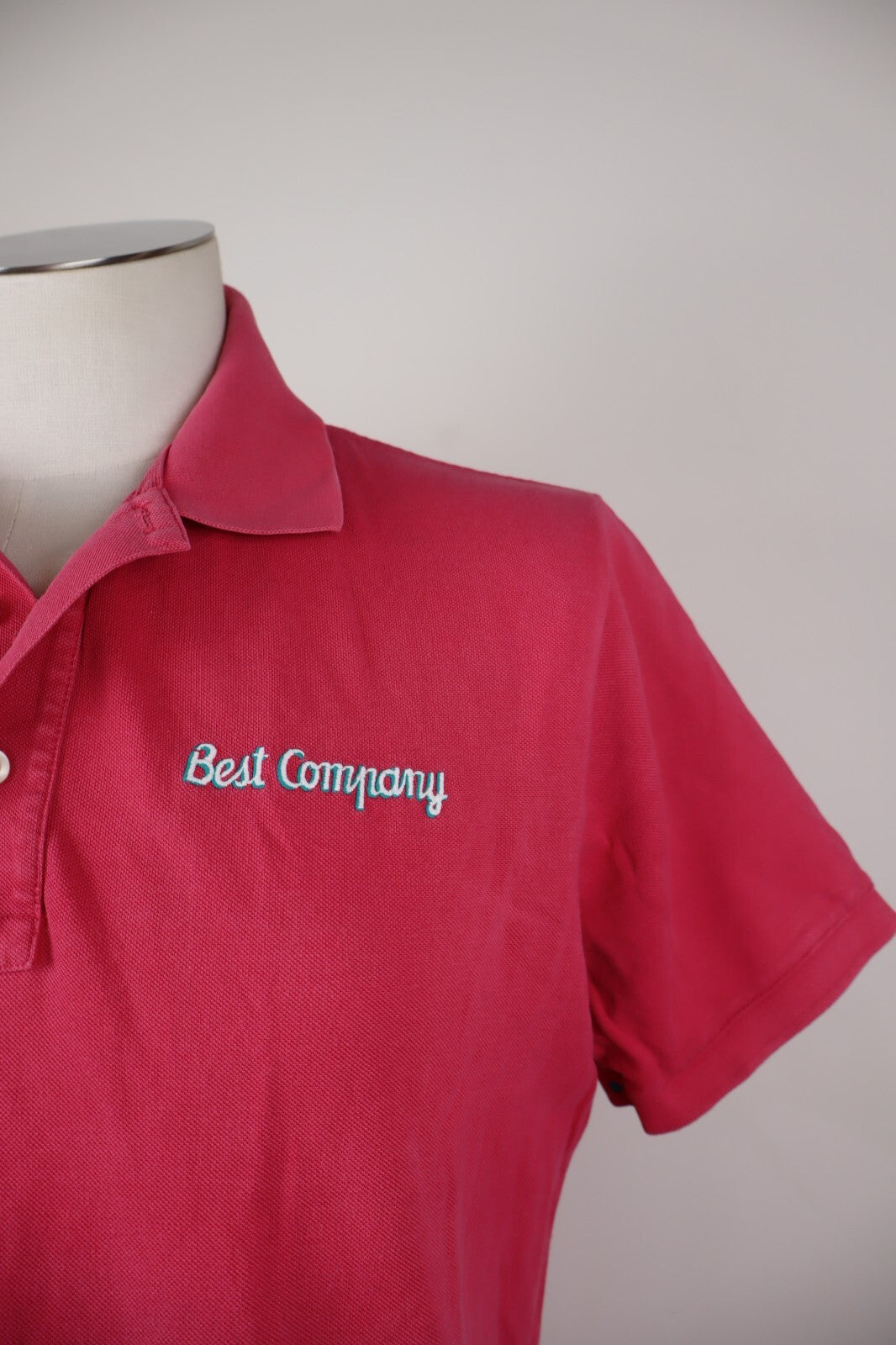 BEST COMPANY MAGLIA POLO UOMO TG. L MAN COTONE COTTON T-SHIRT CASUAL VINTAGE