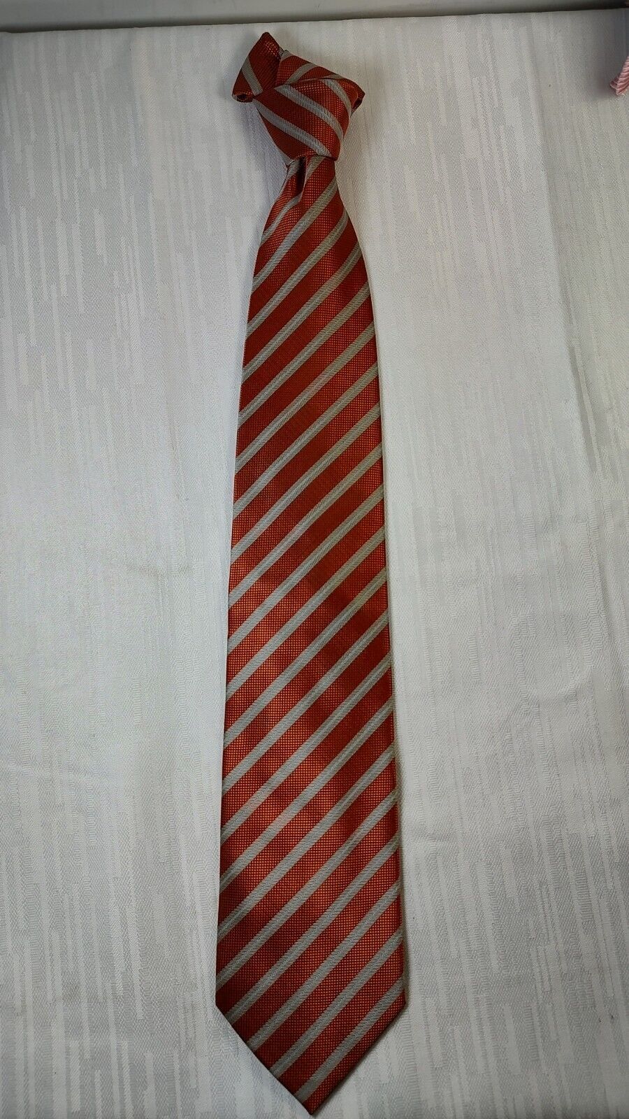 ANDREA CONTE SILK TIE SETA CRAVATTA NECKTIE ITALY SELF TIPPED CLASSIC