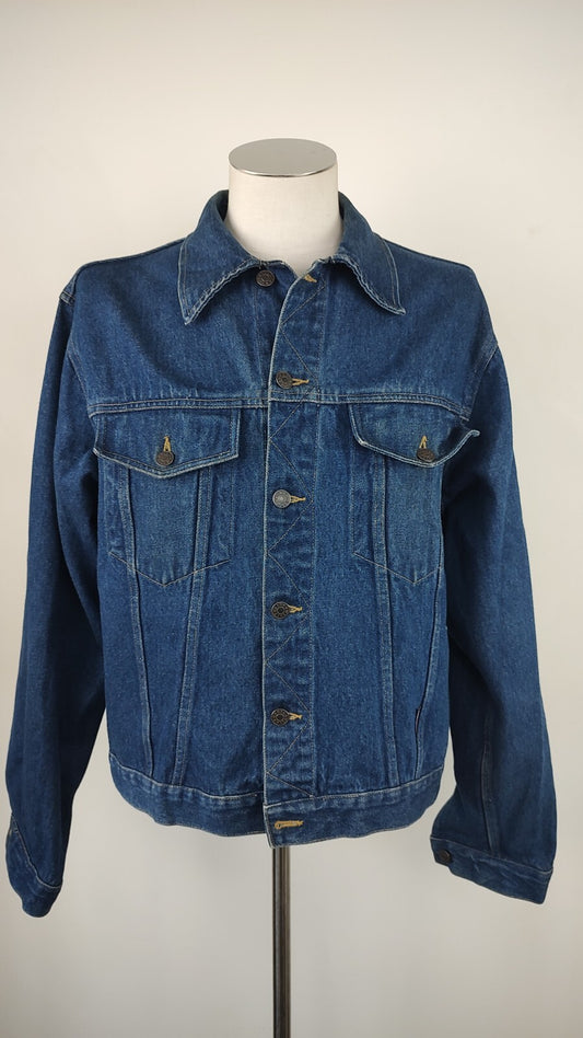 AMERICANINO GIUBBINO GIUBBINO JEANS DENIM UOMO Tg L MAN CASUAL JACKET