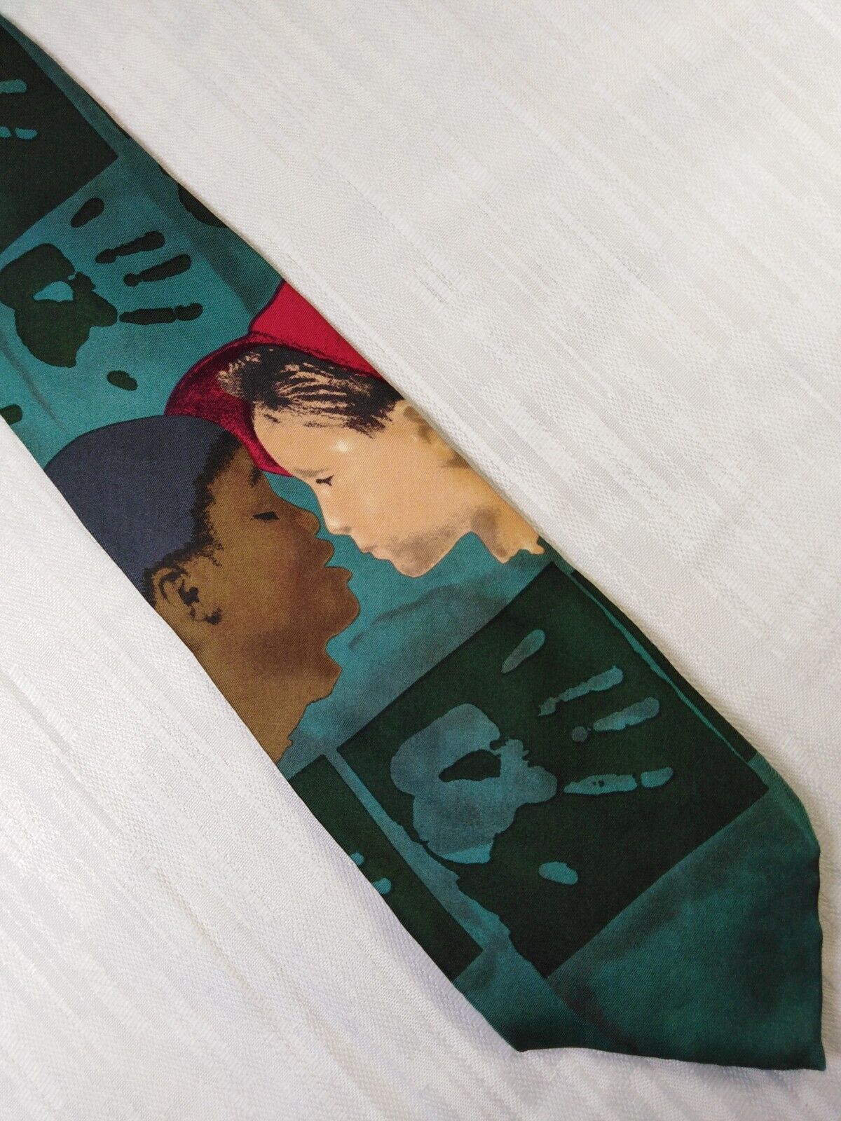 LANCETTI 100% SILK TIE SETA CRAVATTA NECKTIE MADE IN ITALY
