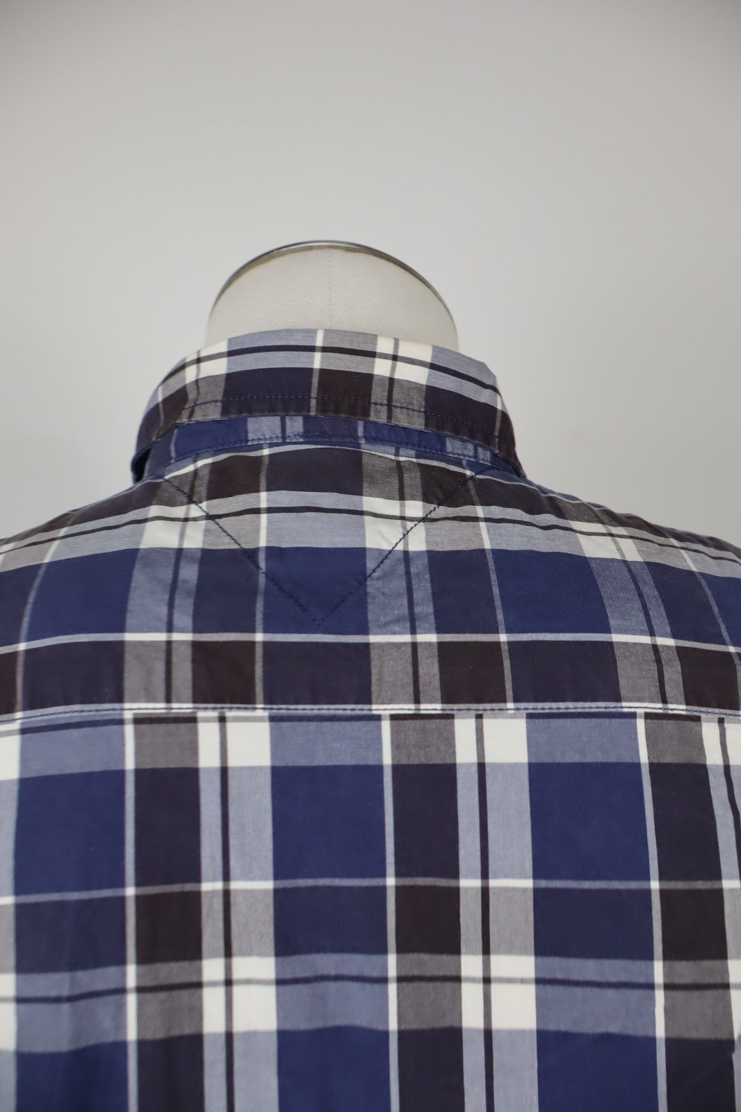 TOMMY HILFIGER CAMICIA UOMO COTONE TG. L MAN CASUAL VINTAGE SHIRT MANICA LUNGA