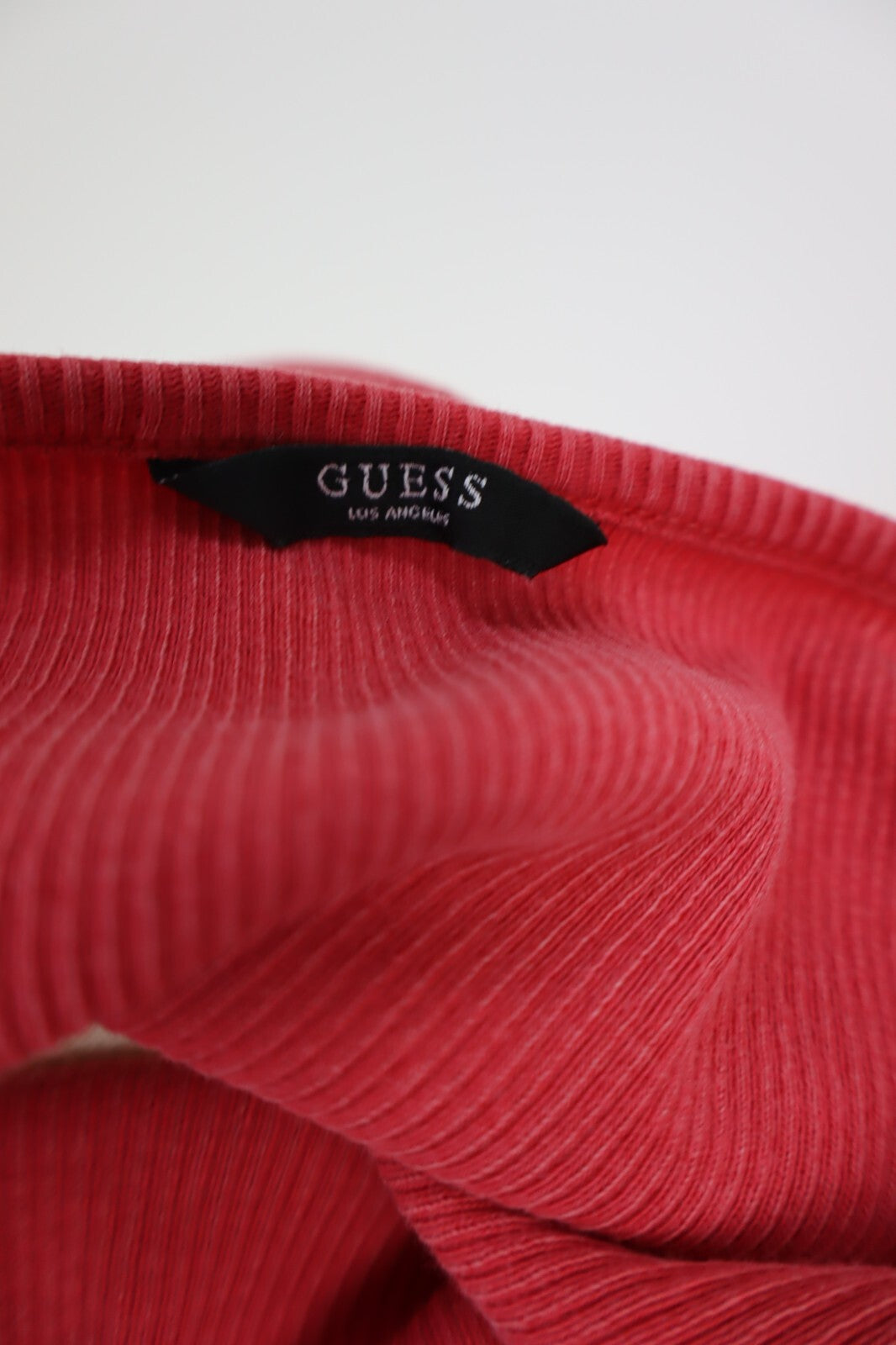GUESS MAGLIA DONNA TG. S WOMAN CASUAL VINTAGE T-SHIRT COTONE TOP