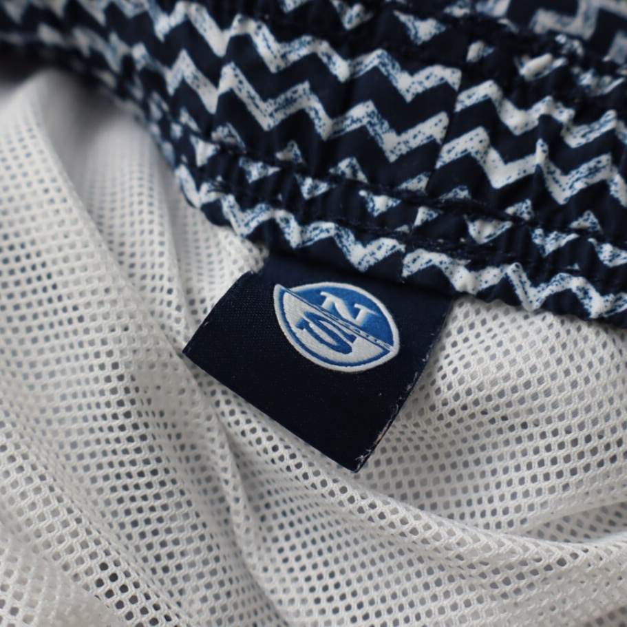 NORTH SAILS COSTUME PANTALONCINO MARE UOMO TG 30 MEN SWIMSUIT VINTAGE CASUAL