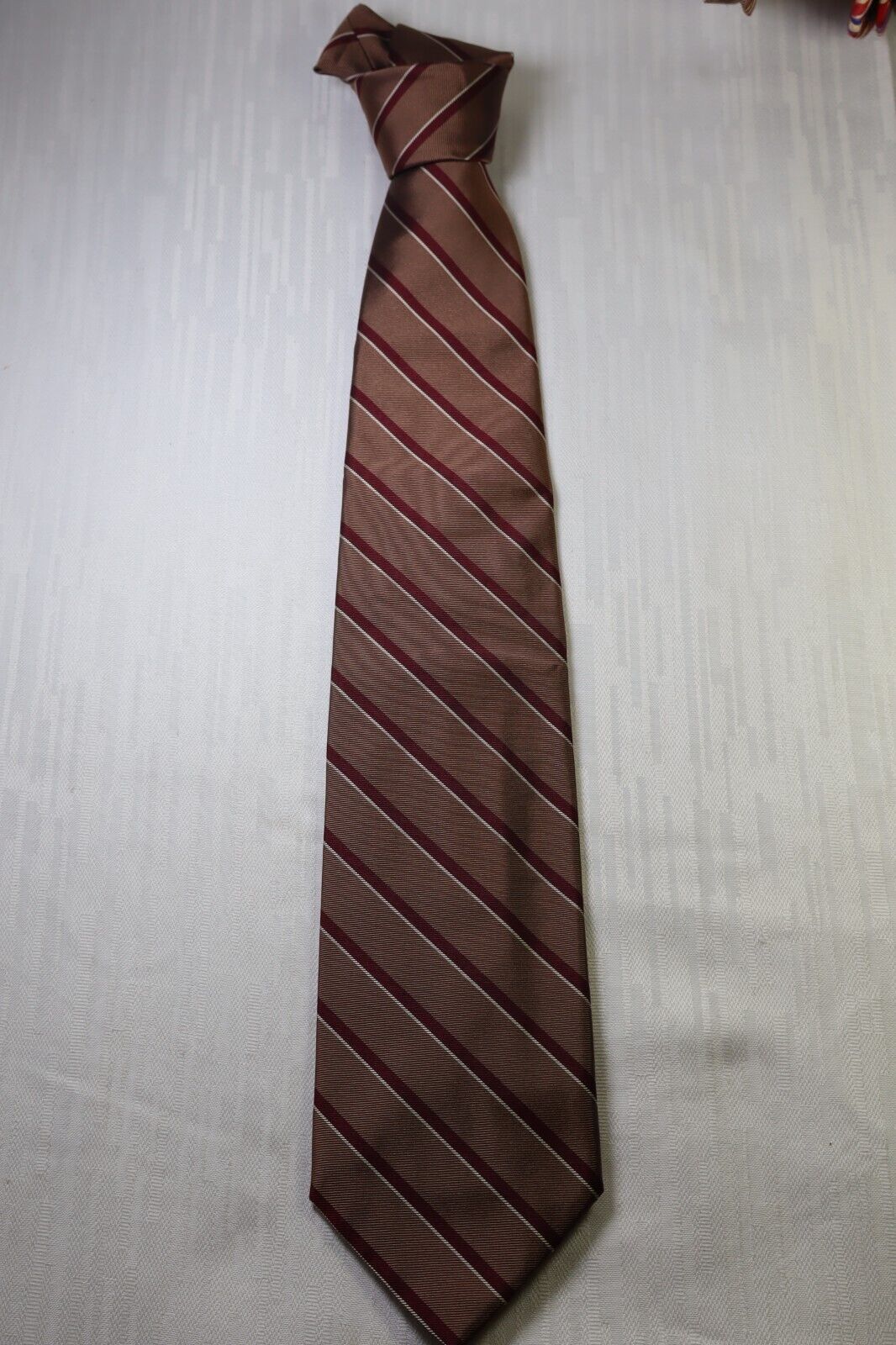 PRAGA NAPOLI 100% SILK TIE SETA CRAVATTA NECKTIE MADE IN ITALY