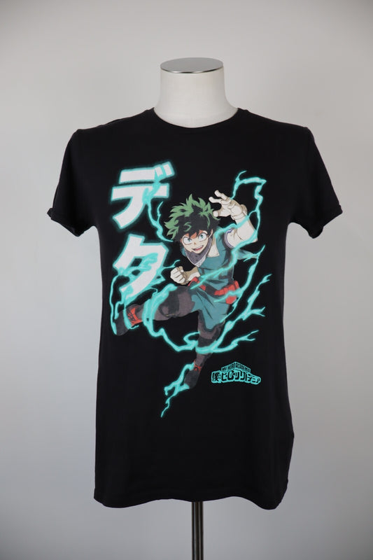MY HERO ACADEMIA MAGLIA UOMO TG S MAN  T-SHIRT CASUAL VINTAGE COTONE