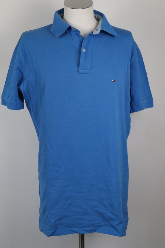 TOMMY HILFIGER JEANS POLO MAGLIA UOMO TG XL MAN T-SHIRT CASUAL VINTAGE COTONE