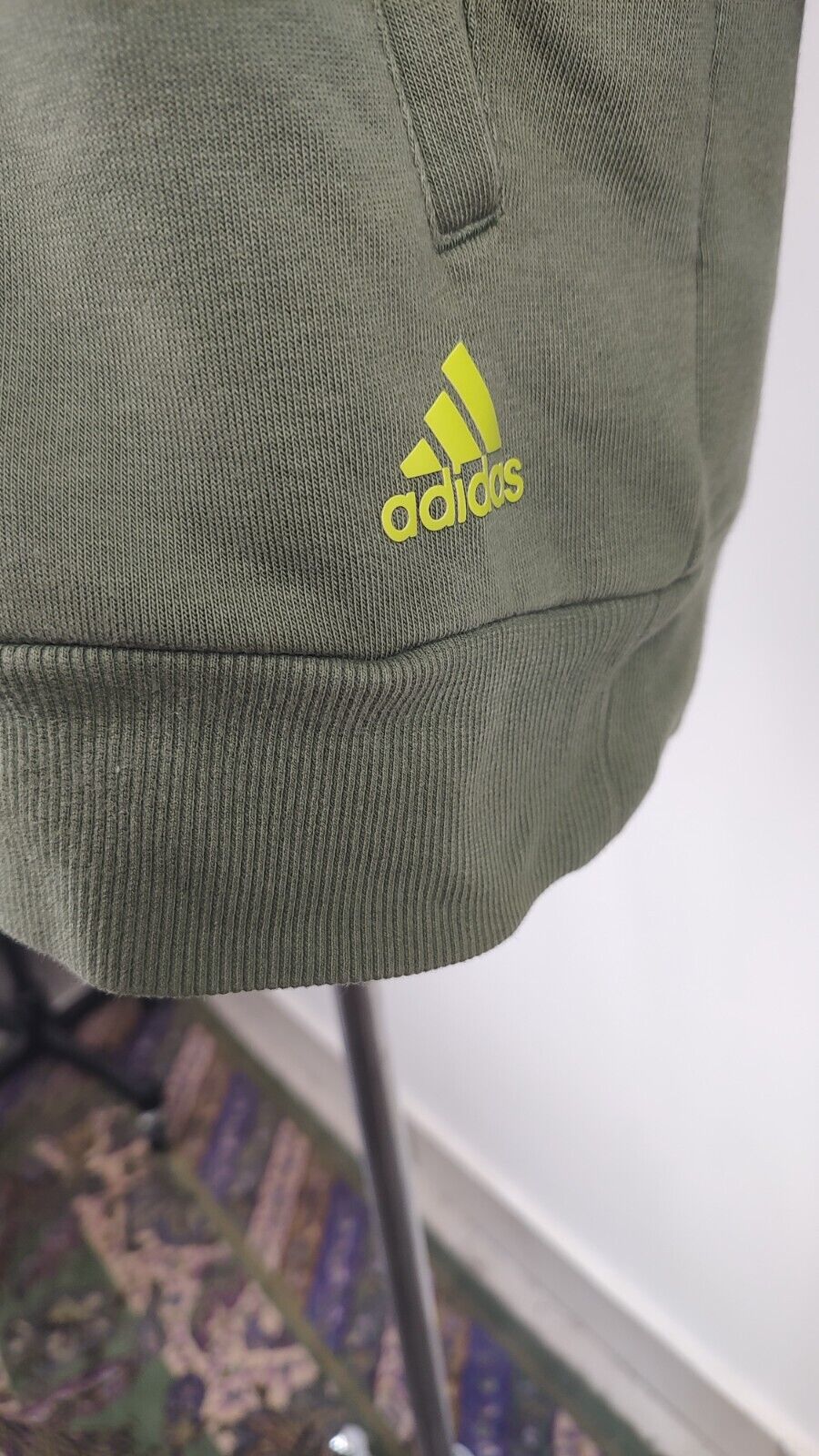 ADIDAS FELPA UOMO Tg L MAN CASUAL VINTAGE SWEATSHIRT CASUAL