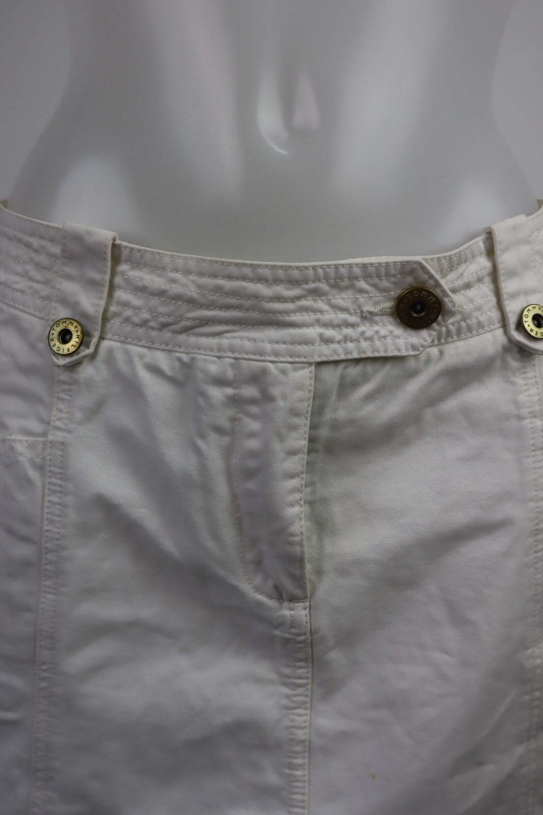 TOMMY HILFIGER GONNA DONNA TG. 6  WOMAN VINTAGE SKIRT COTONE CASUAL