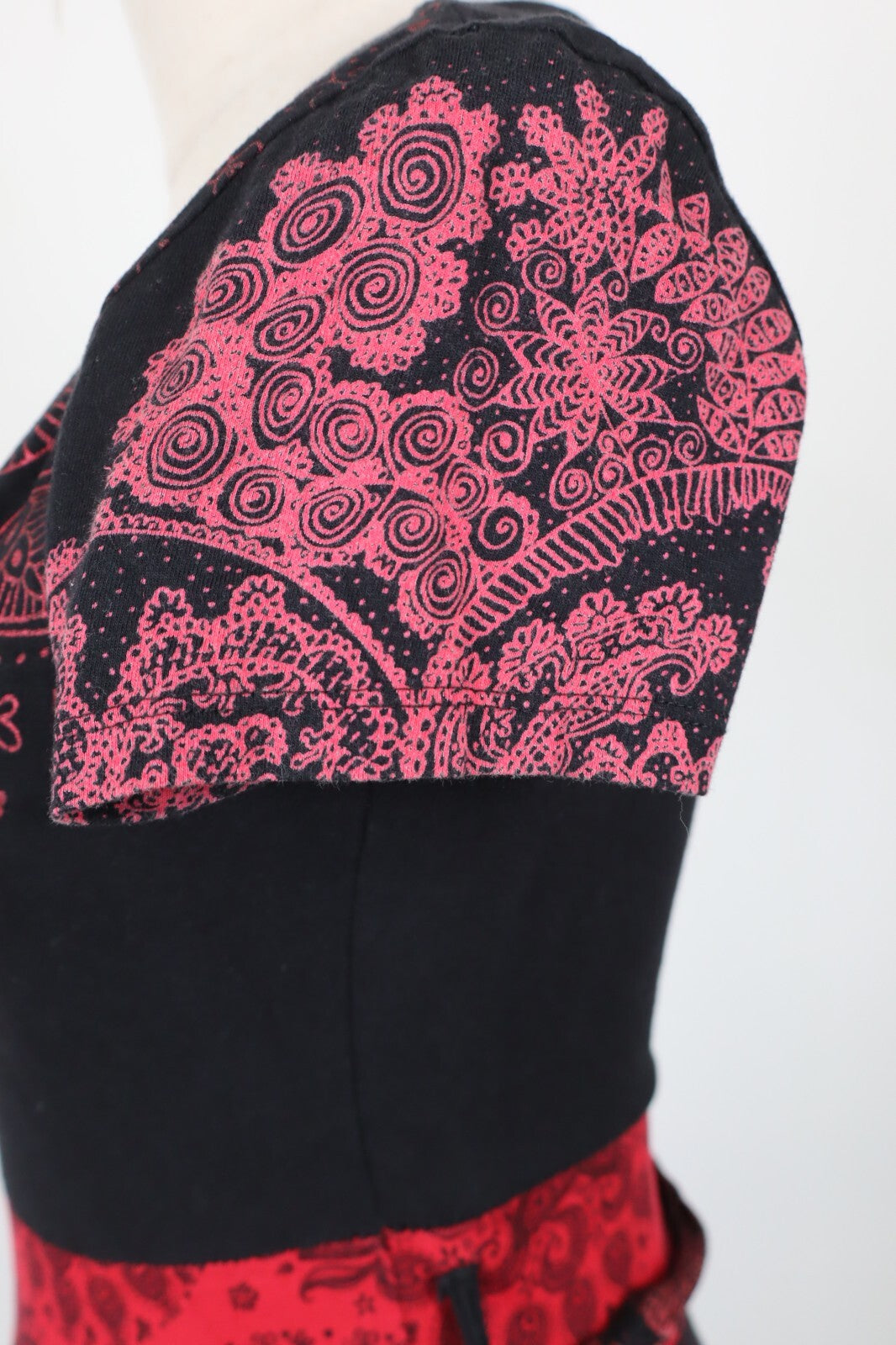 DESIGUAL VESTITO ABITO DONNA TG. S WOMAN CASUAL VINTAGE DRESS