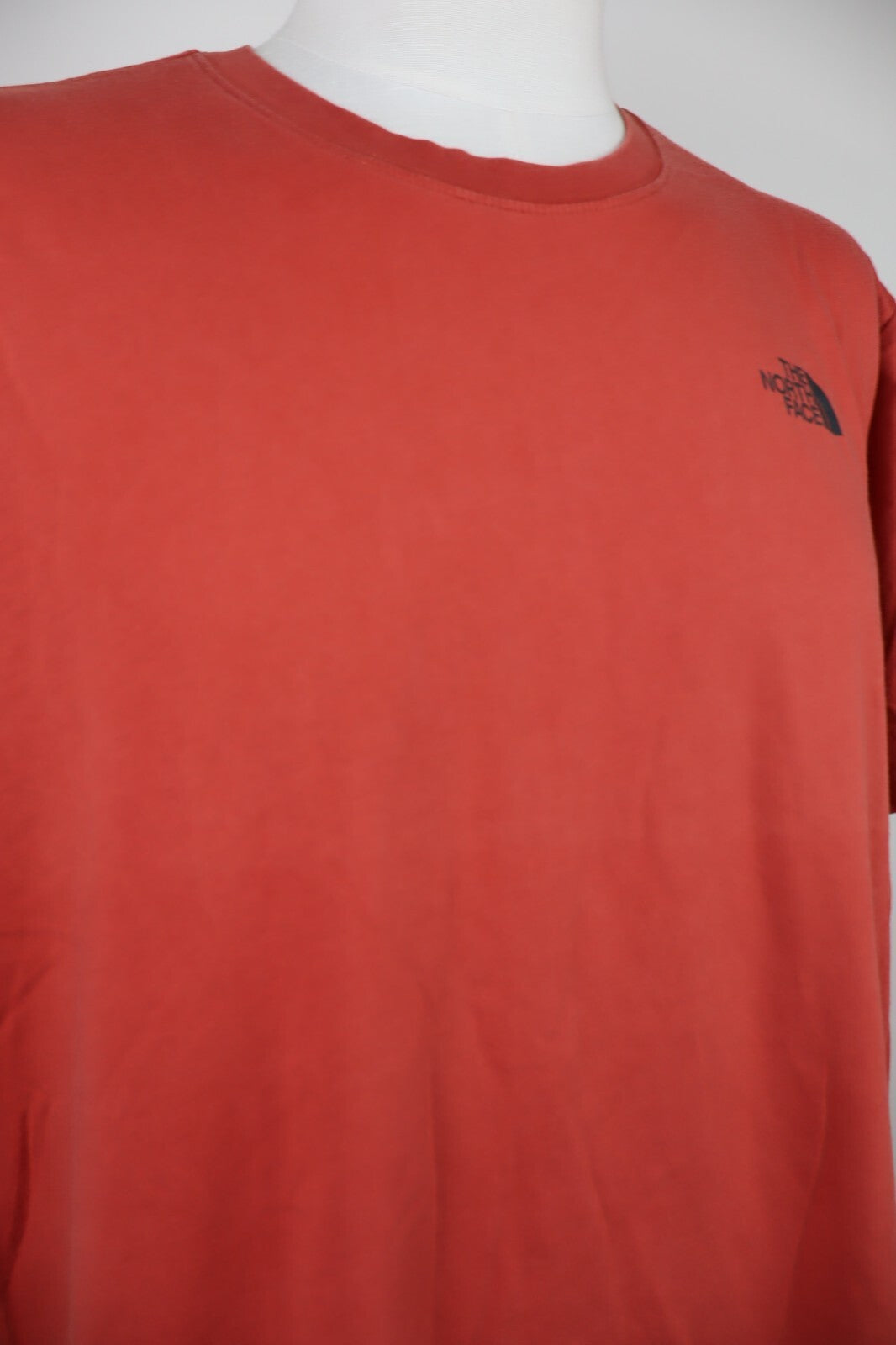 THE NORTH FACE MAGLIA UOMO TG. XL MAN T-SHIRT VINTAGE CASUAL COTONE COTTON ROSSO