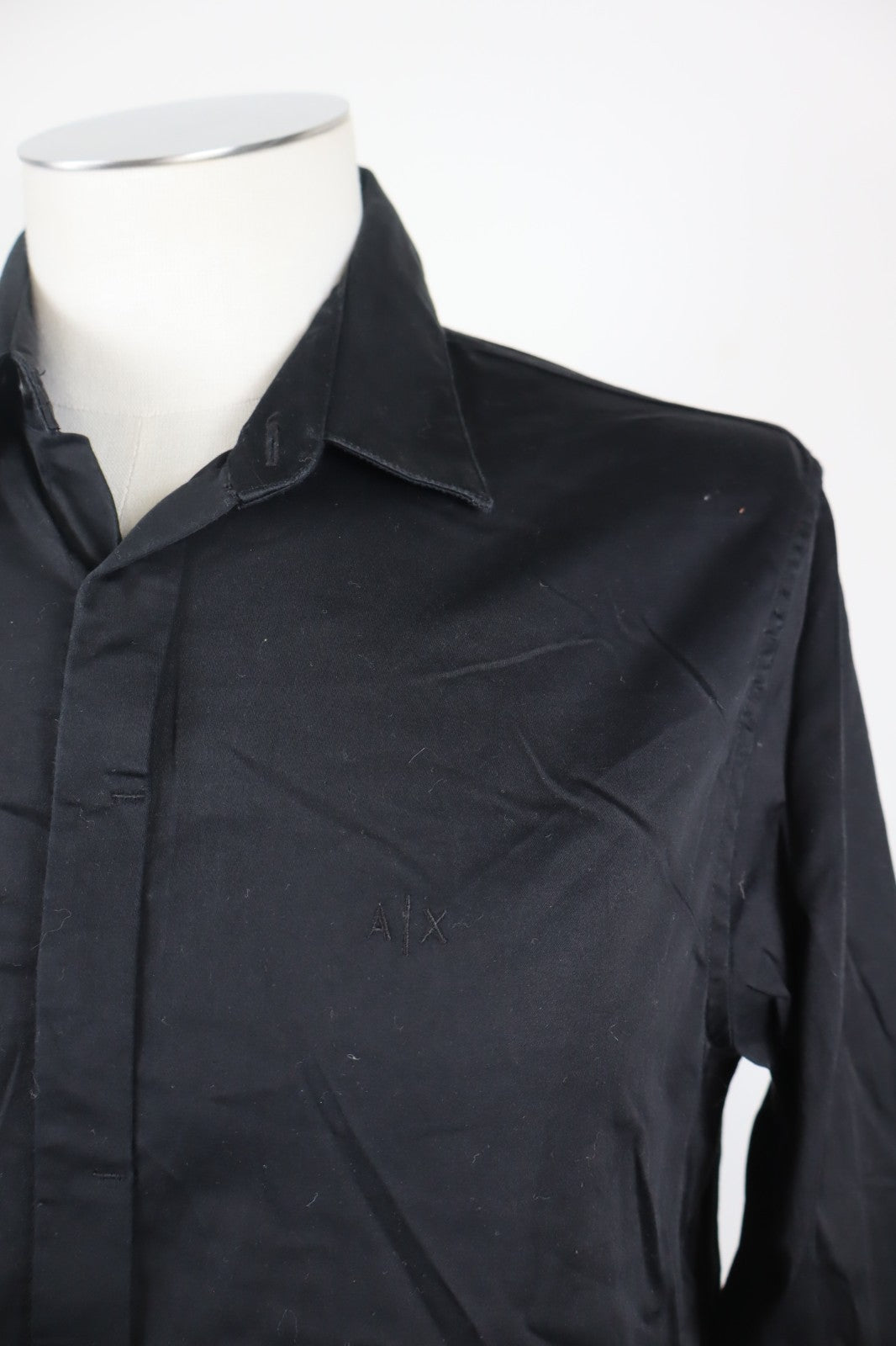 AX ARMANI EXCHANGE CAMICIA UOMO COTONE TG. M  MAN CASUAL VINTAGE SHIRT COTONE