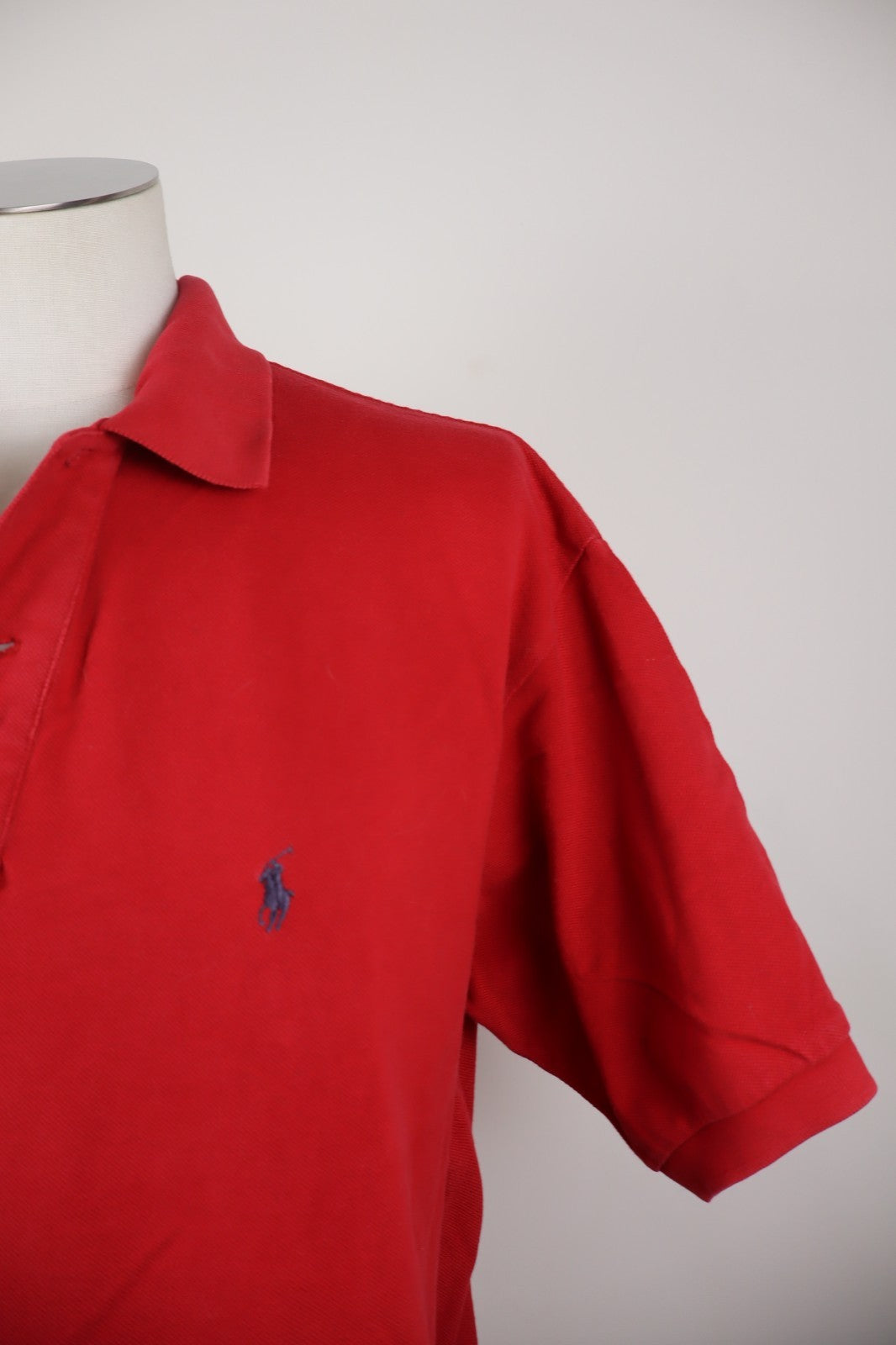 RALPH LAUREN MAGLIA POLO UOMO COTONE TG XL MAN COTTON SHIRT CASUAL VINTAGE LOGO