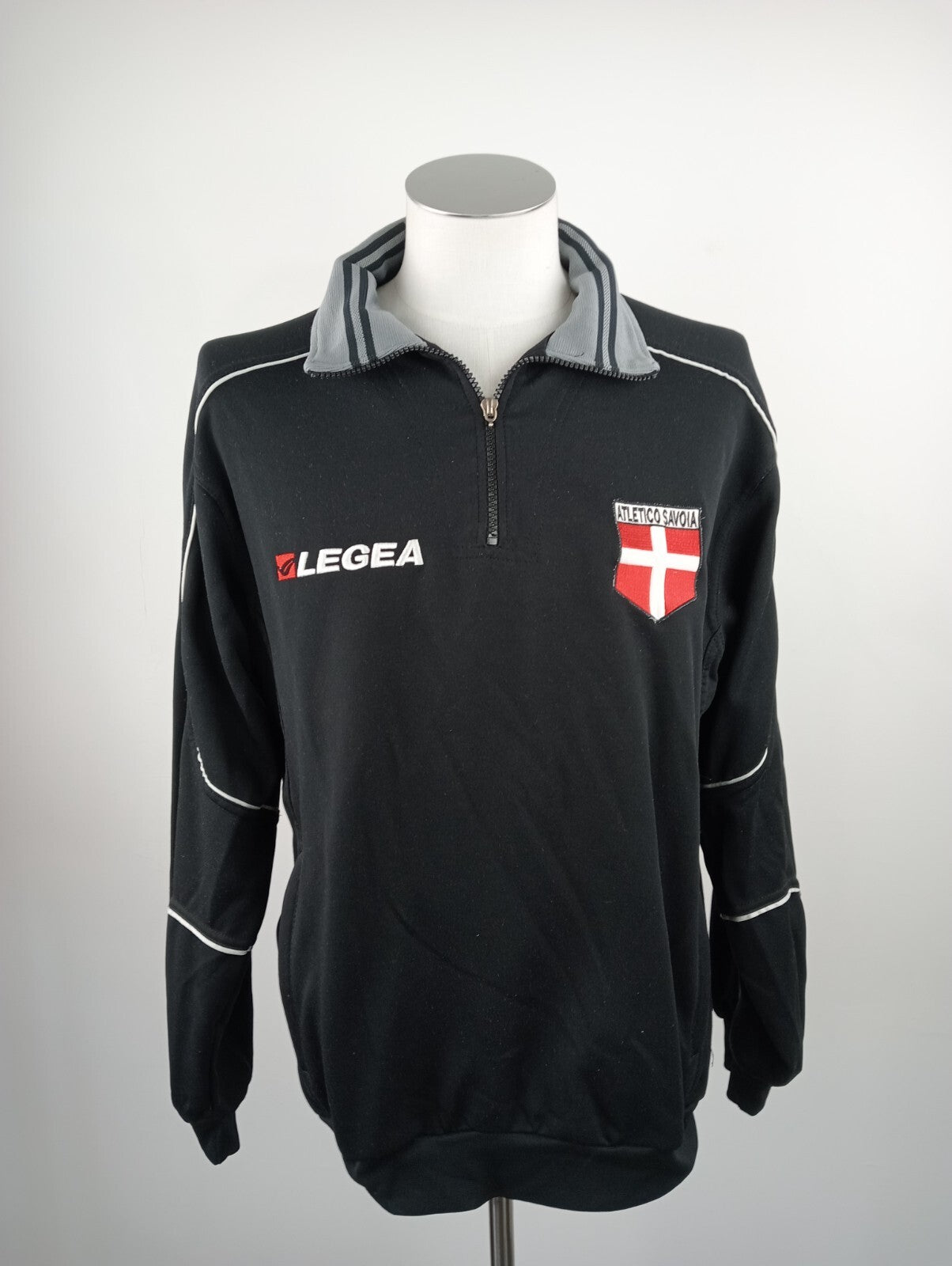 LEGEA SAVOIA FELPA SPORT CALCIO UOMO SOCCER L MAN VINTAGE JACKET CASUAL VINTAGE