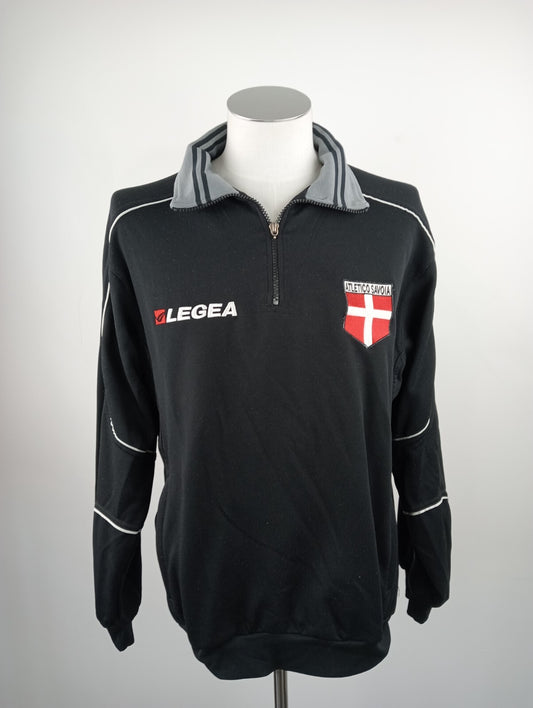LEGEA SAVOIA FELPA SPORT CALCIO UOMO SOCCER L MAN VINTAGE JACKET CASUAL VINTAGE