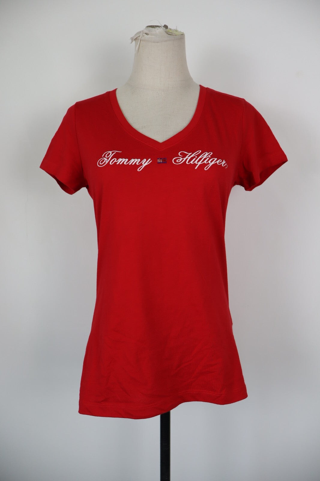 TOMMY HILFIGER MAGLIA DONNA TG M WOMAN CASUAL VINTAGE TOP T-SHIRT COTONE