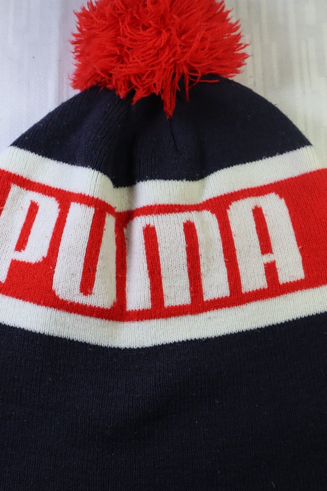 PUMA CAPPELLO BERRETTO BEANIEE DONNA UOMO UNISEX TG. UNICA VINTAGE CASUAL