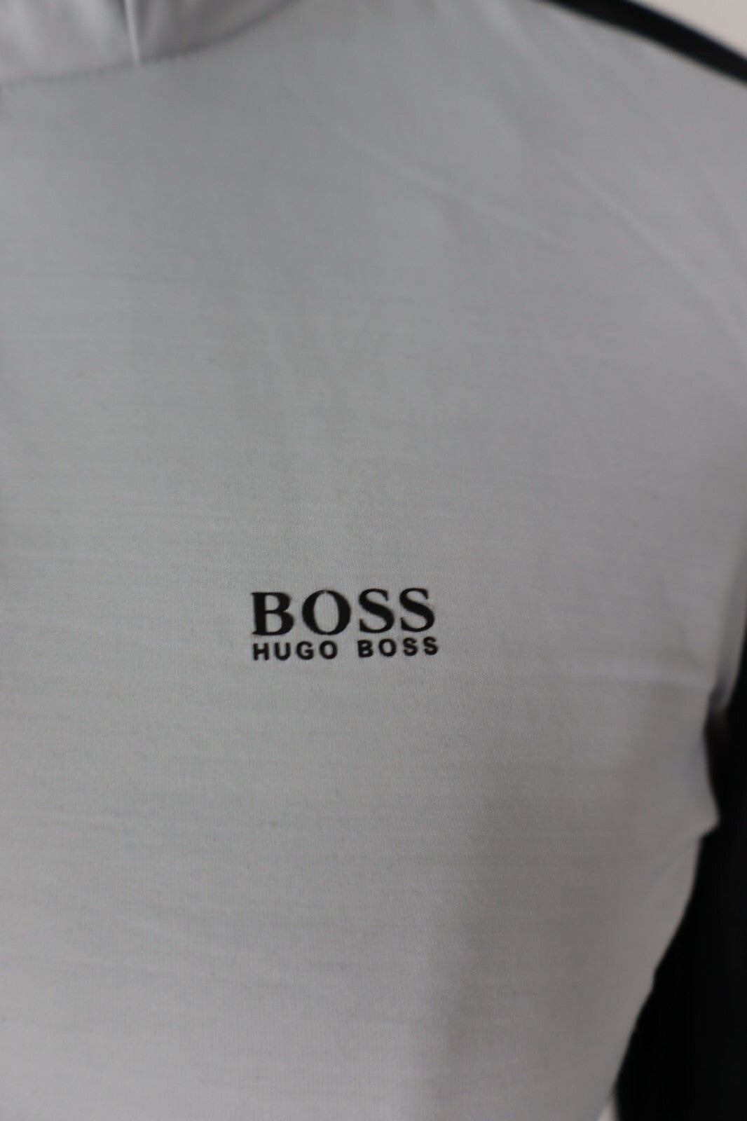HUGO BOSS SPORT MAGLIA DONNA TG. XS WOMAN CASUAL VINTAGE TOP T-SHIRT NYLON