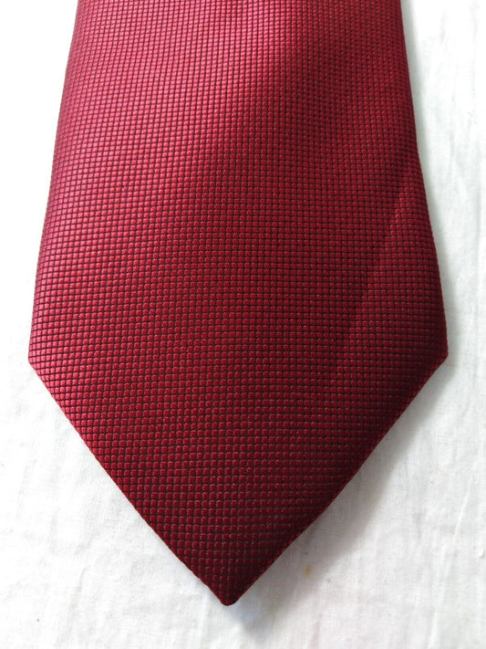 GIORGIO MARIANI  100%  SILK TIE SETA CRAVATTA SELF TIPPED NECKTIE MADE IN ITALY