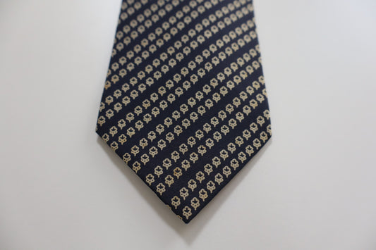 HUBERT MILANO 100% SILK TIE SETA CRAVATTA NECKTIE MADE IN ITALY CLASSIC