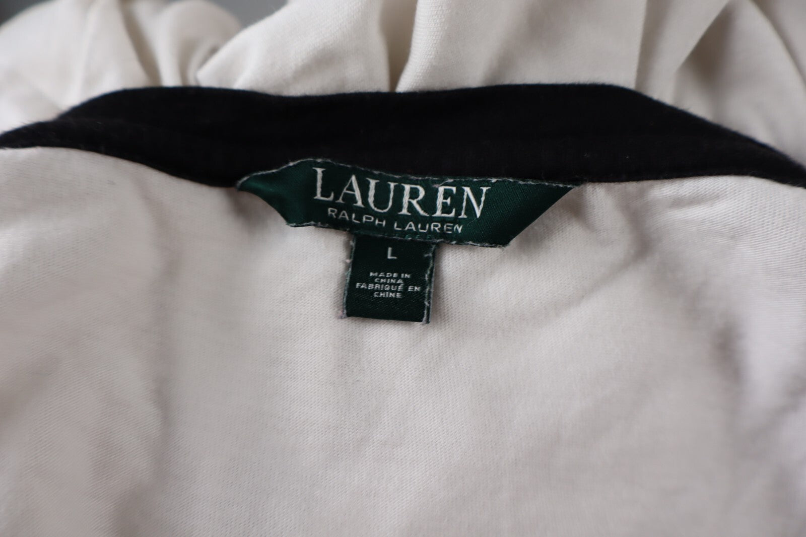 RALPH LAUREN DONNA COTONE TG. L WOMAN SHIRT CASUAL VINTAGE COTTON