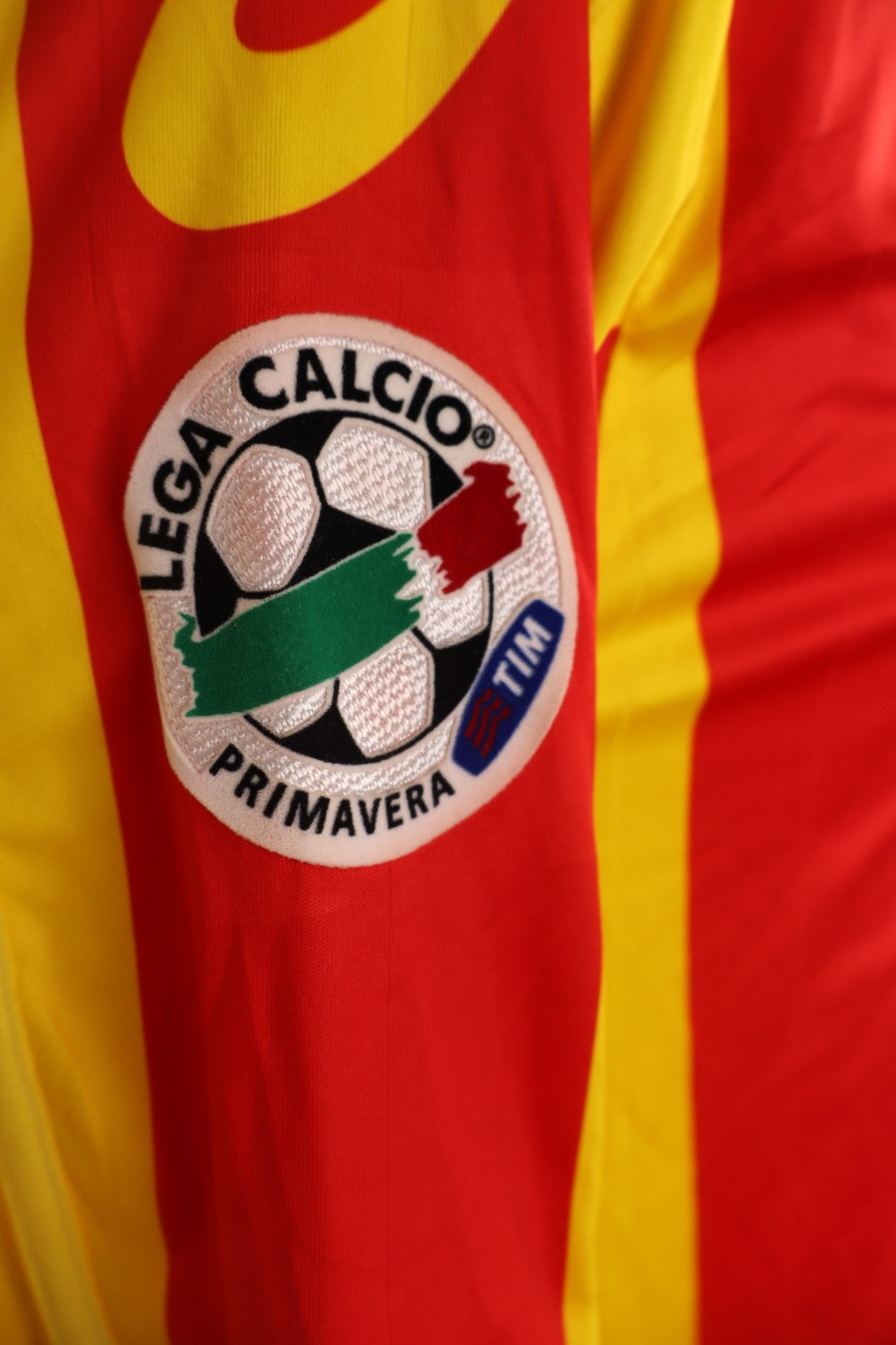 ASICS LECCE nr. 7 MAGLIA CALCIO UOMO Tg XL SOCCER JERSEY SPORT VINTAGE 09/10