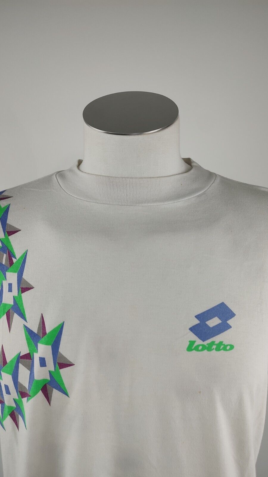LOTTO MAGLIA COTONE UOMO TG. XL MAN T- SHIRT CASUAL VINTAGE