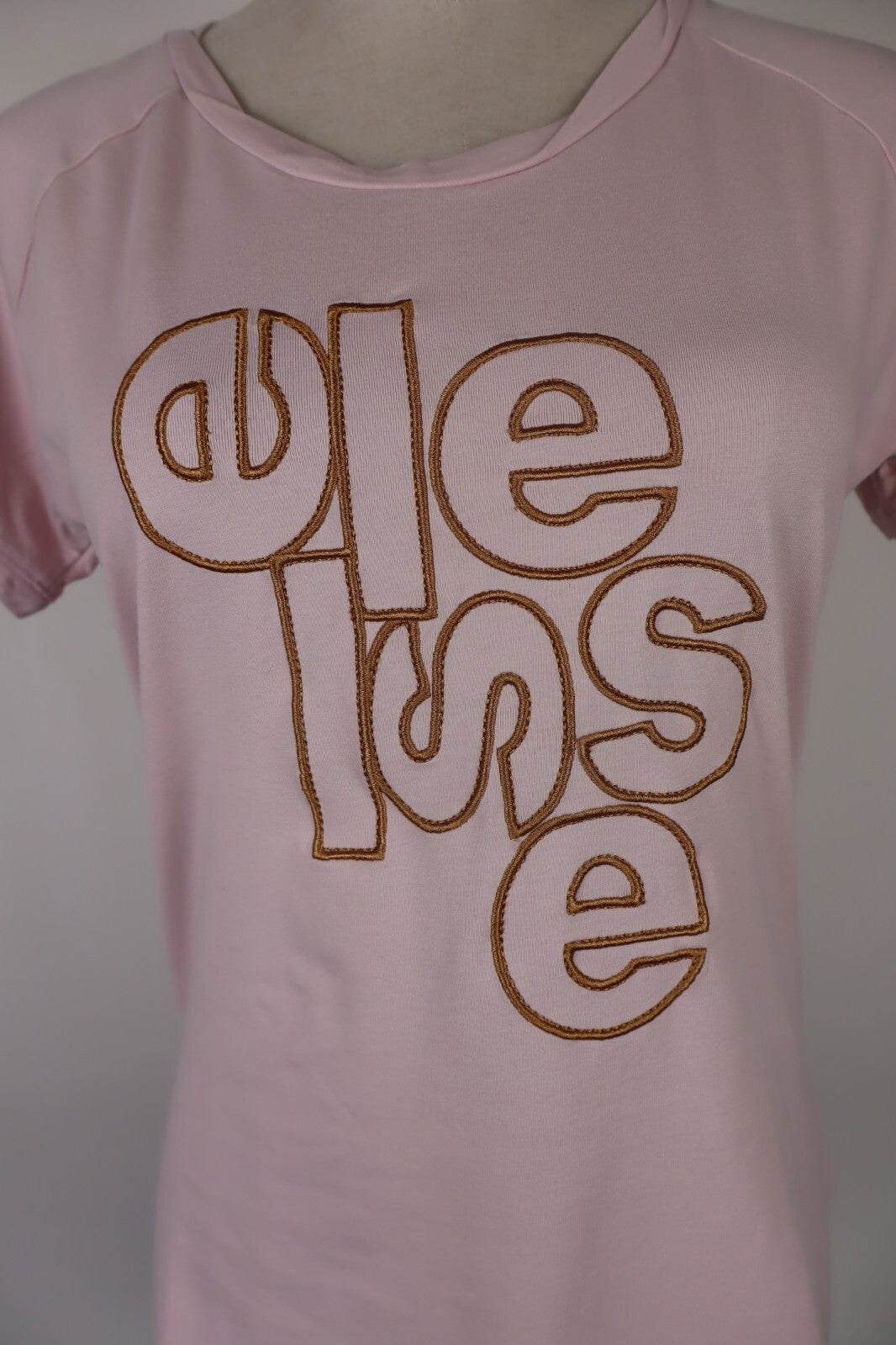 ELLESSE MAGLIA DONNA TG. M WOMAN CASUAL VINTAGE T-SHIRT  TOP LOGO