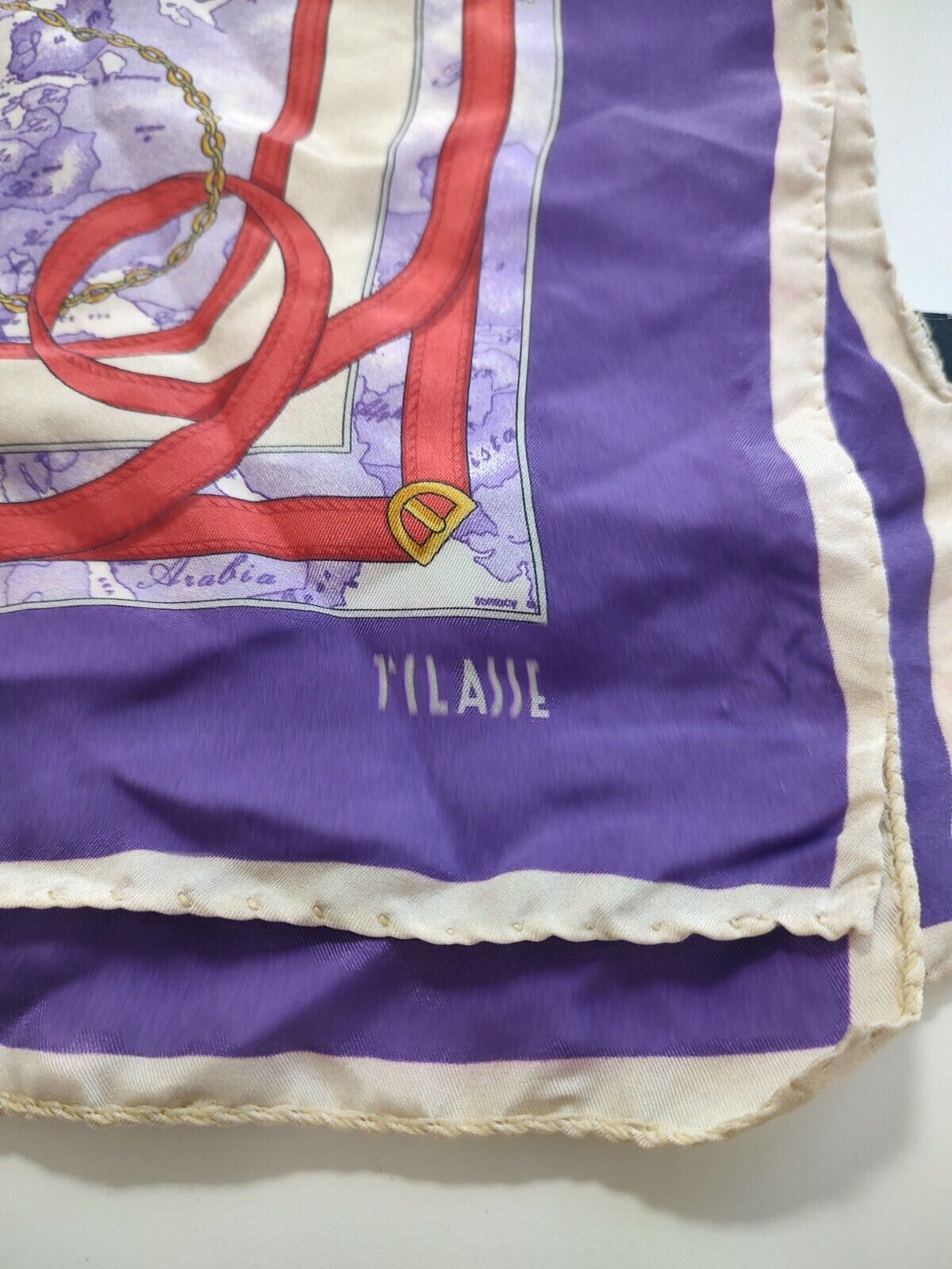 ALVIERO MARTINI 1 CLASSE FOULARD 100% SILK SETA SCARVES SCARF SQUARE MADE ITALY