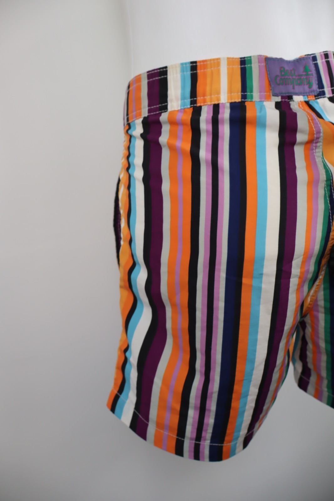 BEST COMPANY COSTUME PANTALONCINO MARE UOMO TG XS MEN SWIMSUIT VINTAGE CASUAL