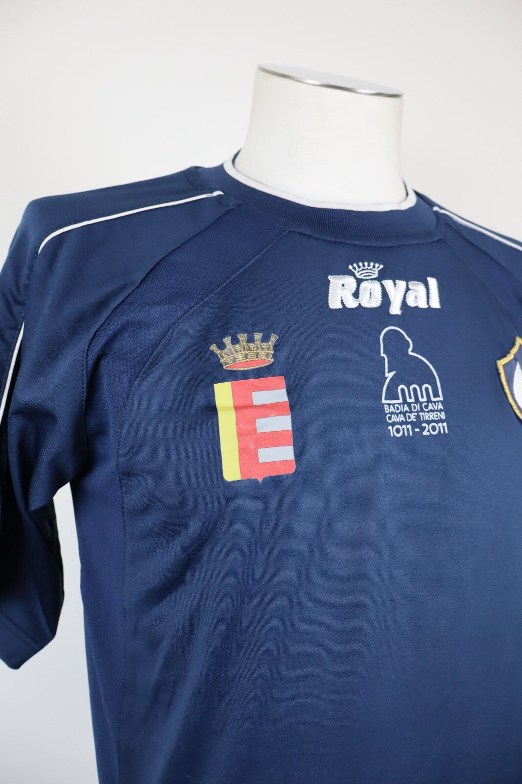 ROYAL SS CAVESE N 11 MAGLIA CALCIO UOMO Tg L SOCCER T-SHIRT TRIKOT MAN JERSEY