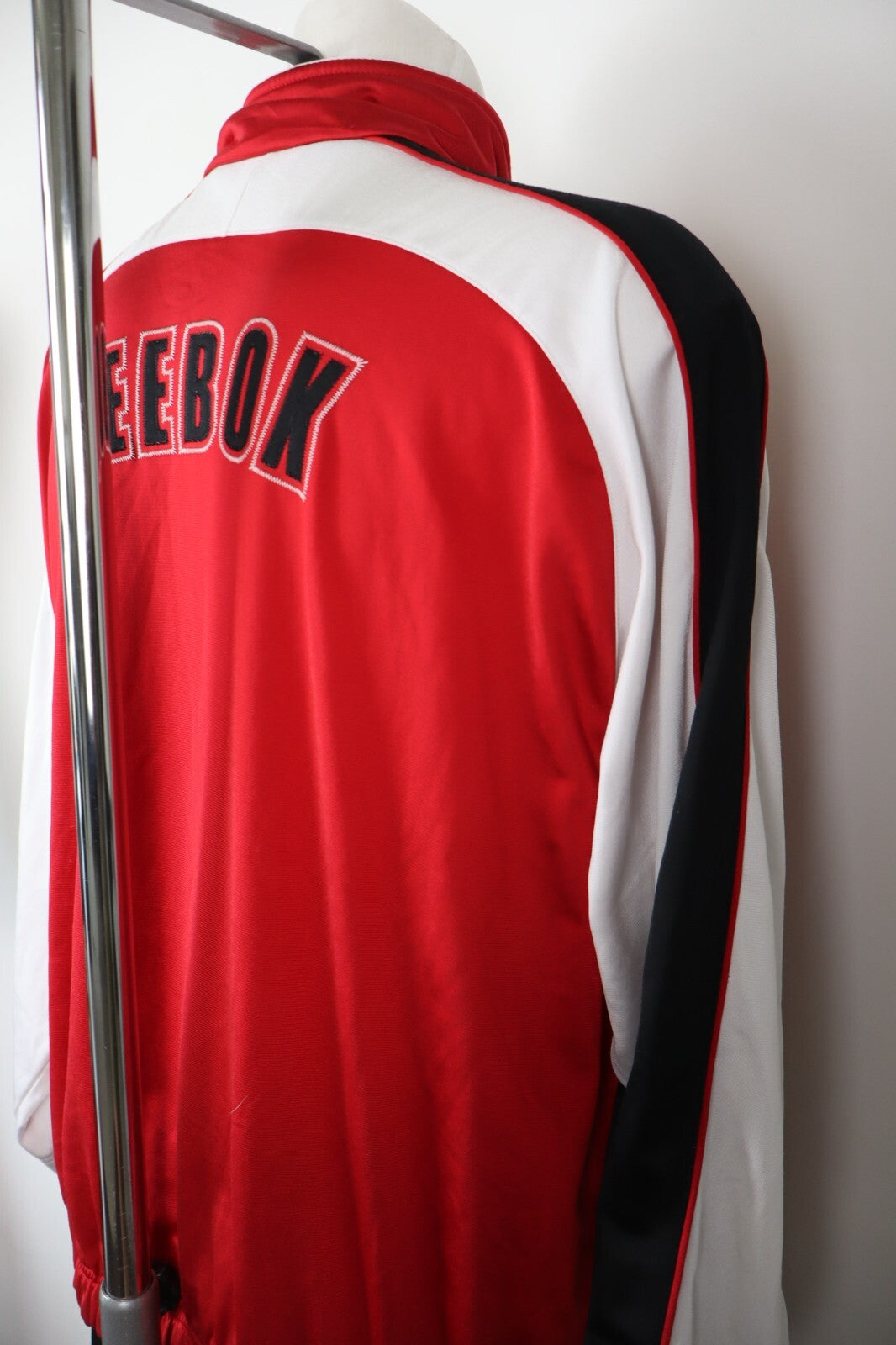 REEBOK TUTA COMPLETO DUE PEZZI  TG. 50 TRACKSUIT JACKET GIACCA PANTS UOMO SPORT