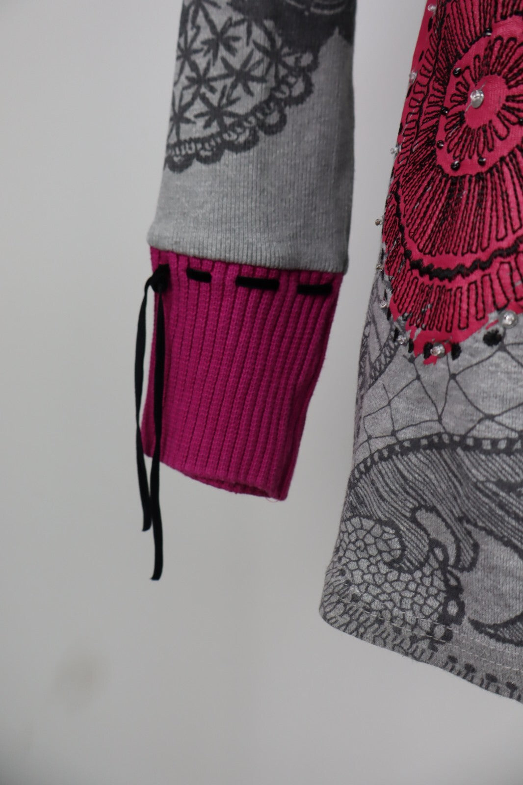 DESIGUAL MAGLIONE MAGLIA DONNA TG S WOMAN SWEATER VINTAGE CASUAL COTONE