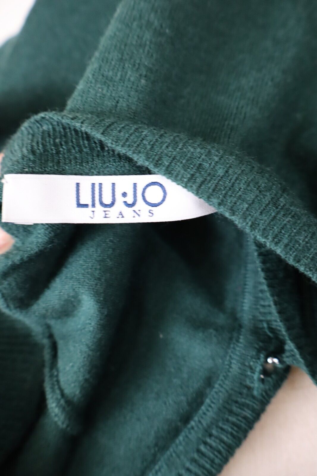 LIU JO MAGLIONE CARDIGAN DONNA Tg XS WOMAN CASUAL SWEATER VINTAGE