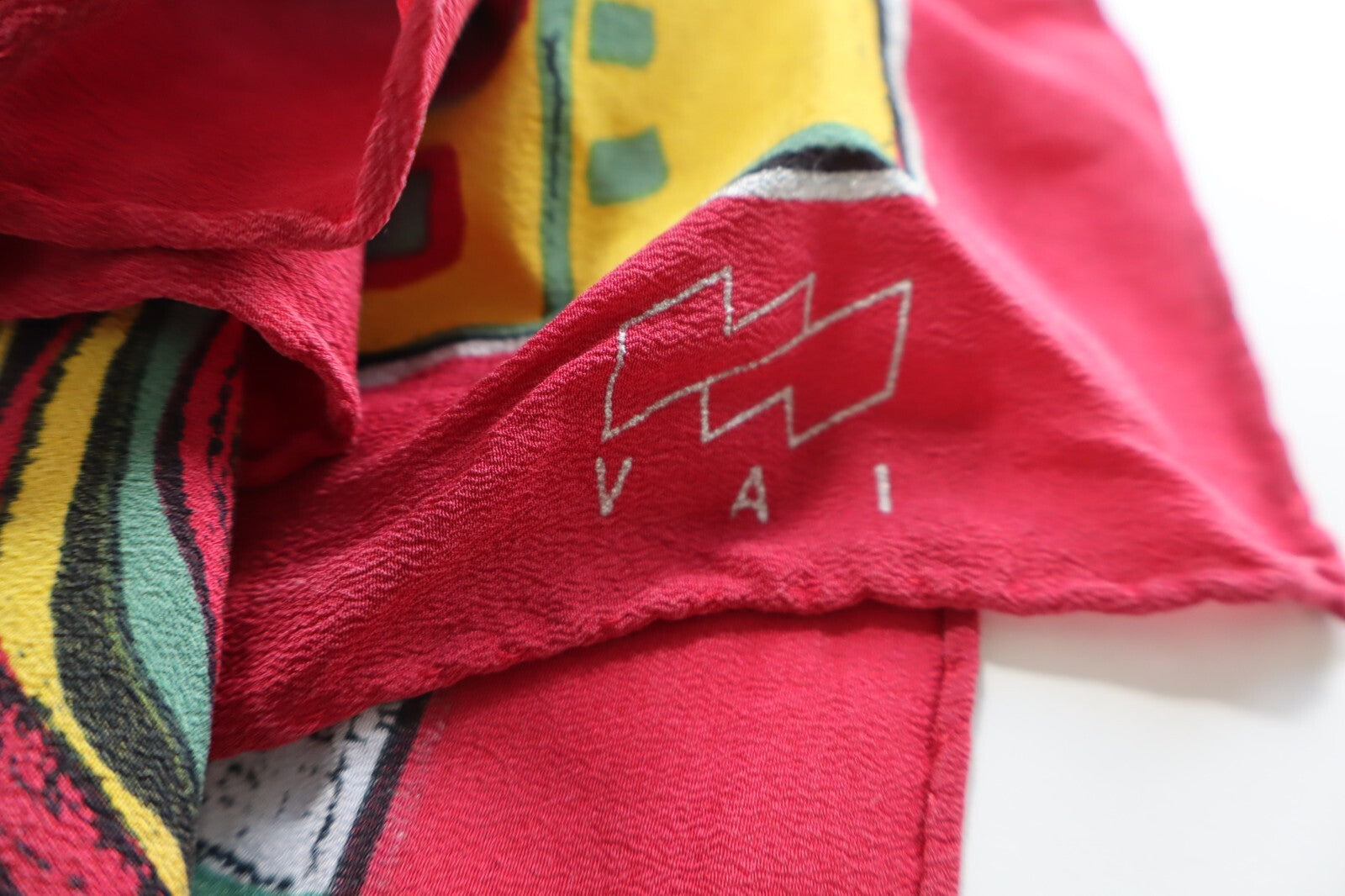 VAI FOULARD 100% SILK SETA SCARVES SCARF SQUARE MADE ITALY