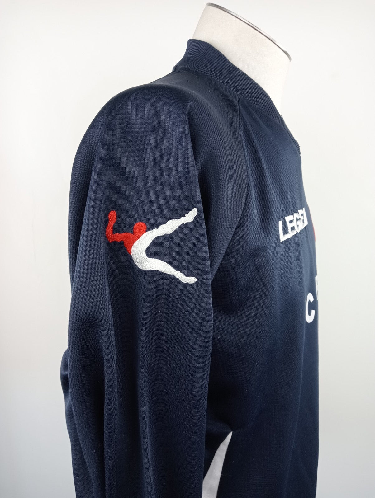 LEGEA FC TURRIS FELPA SPORT CALCIO MAGLIA UOMO Tg L MAN JACKET
