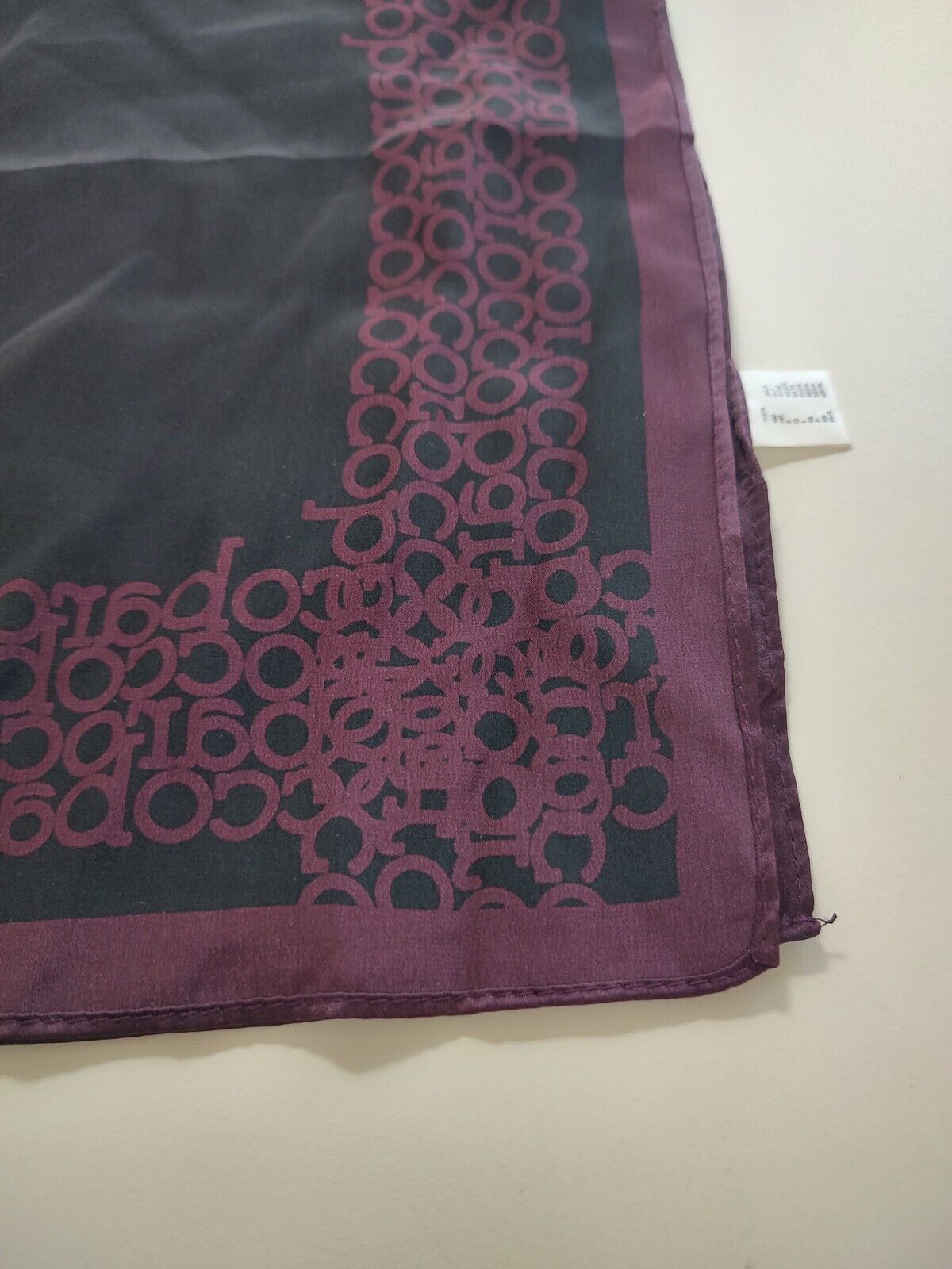ROCCOBAROCCO FOULARD 100% SILK SETA SCARVES SCARF SQUARE MADE IN ITALY