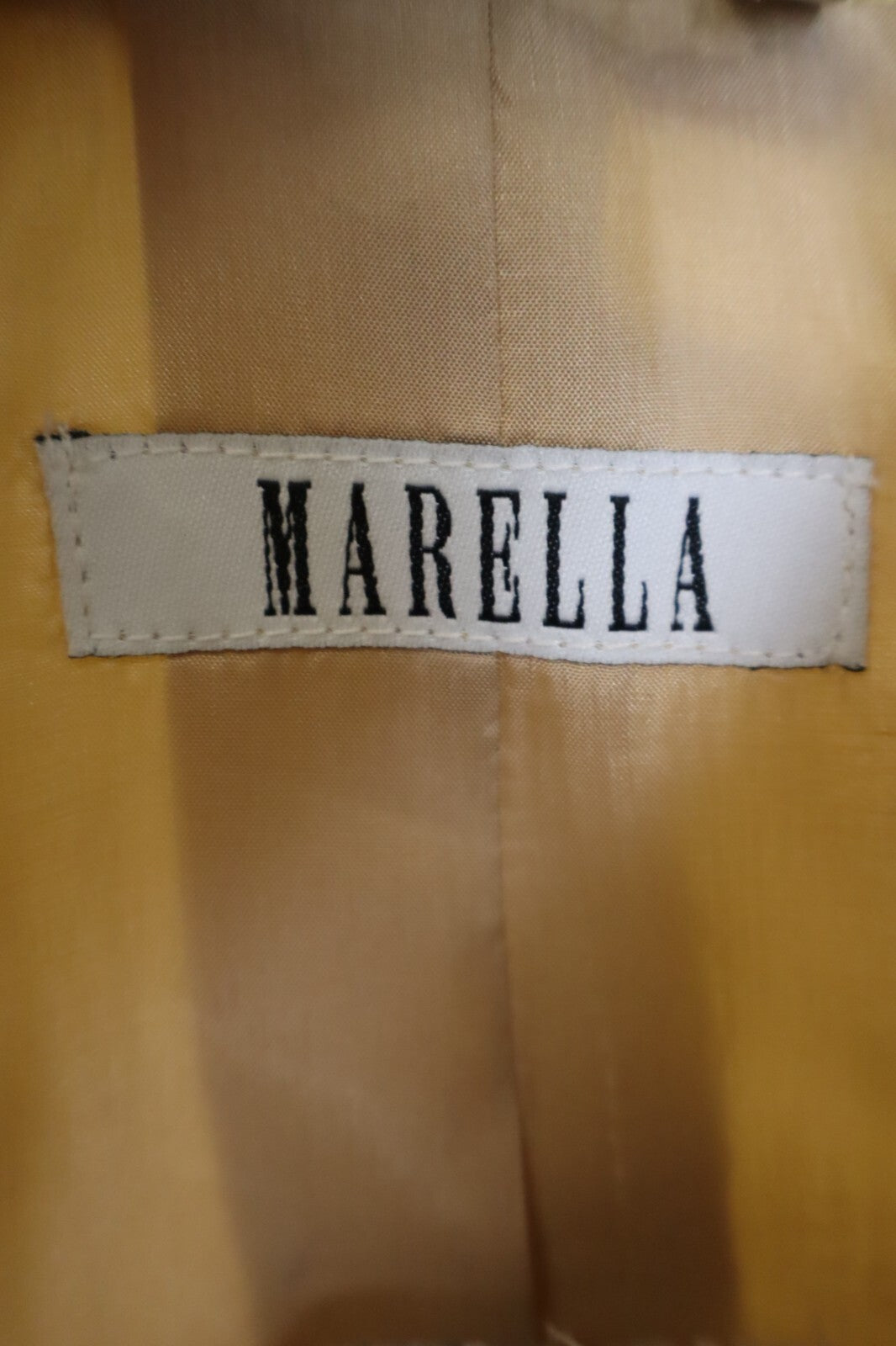 MARELLA BLAZER GIACCA DONNA Tg 42 WOMAN CASUAL VINTAGE JACKET LINO SETA