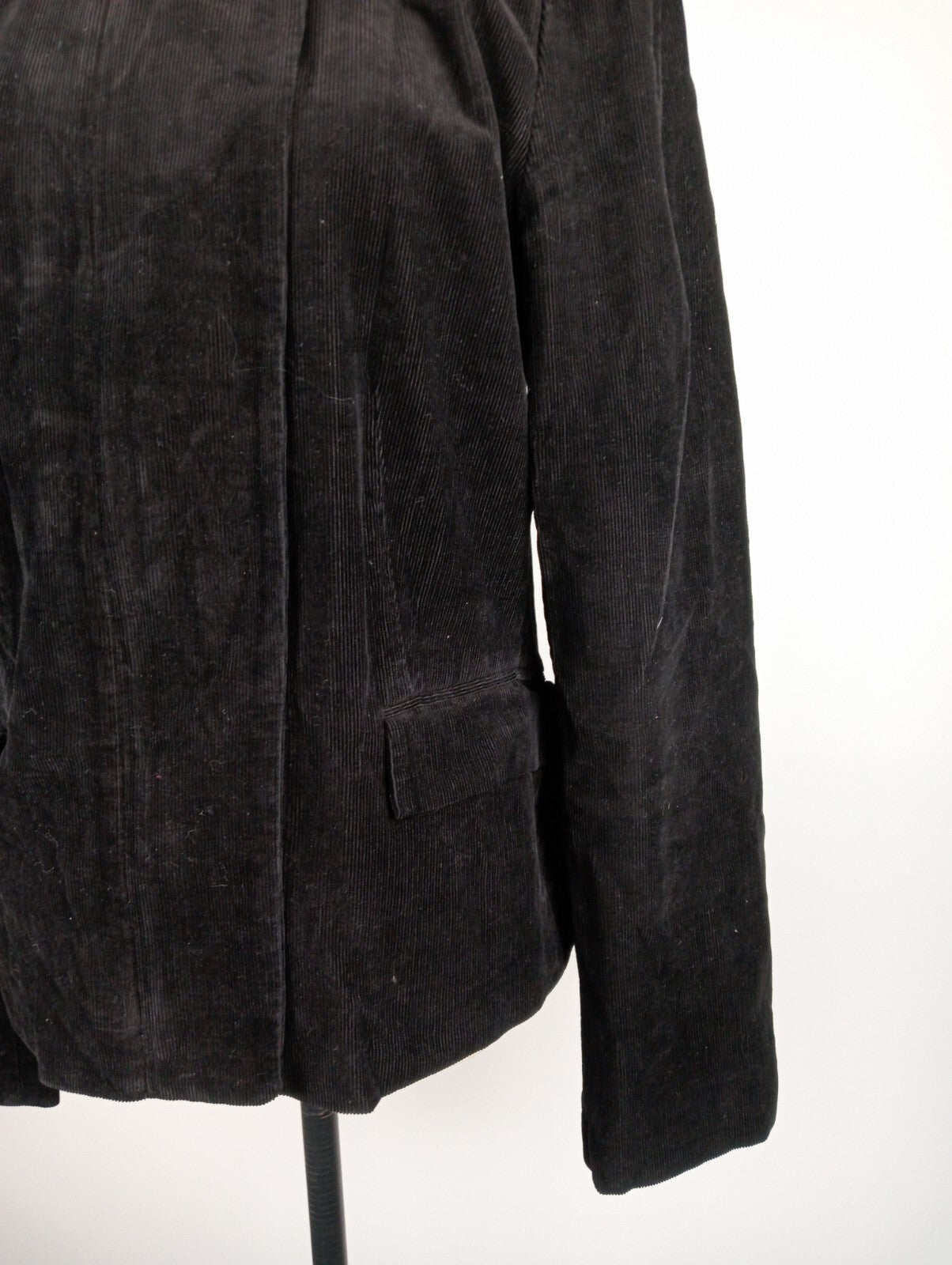 NAF NAF GIUBBINO VELLUTO A COSTE DONNA Tg 44 COTONE WOMAN JACKET CASUAL VINTAGE