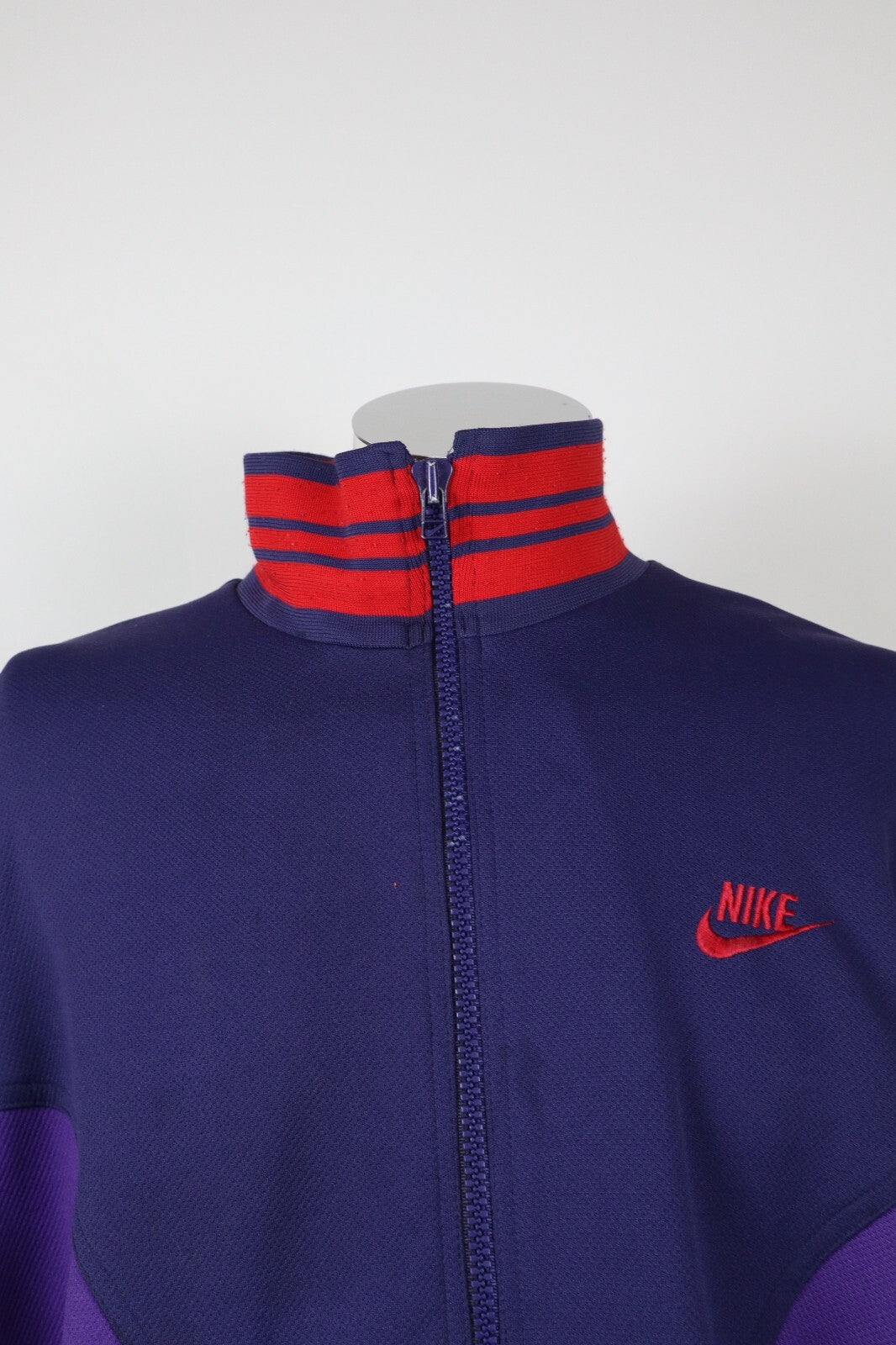 NIKE GIACCA SPORTIVA UOMO Tg. M MAN VINTAGE CASUAL SPORT JACKET CON ZIP