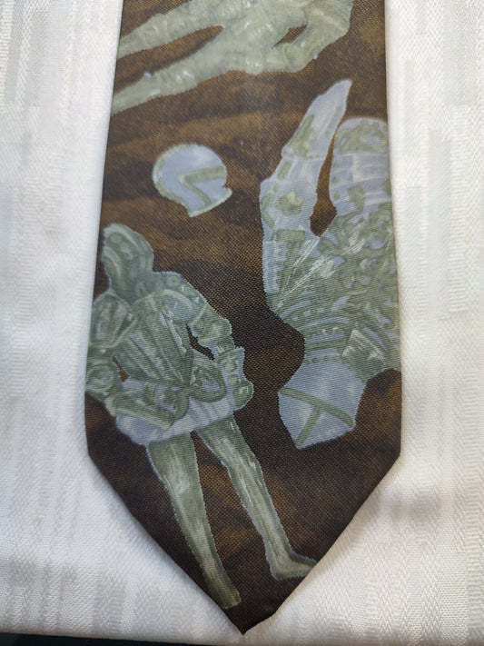 UNGARO PARIS 100% SILK TIE SETA CRAVATTA NECKTIE MADE IN ITALY CLASSIC